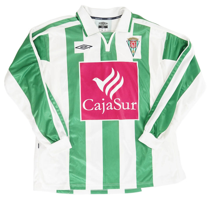 (Matchworn) Cordoba CF 2001-2002 Marcos #9 Umbro - Size XXL
