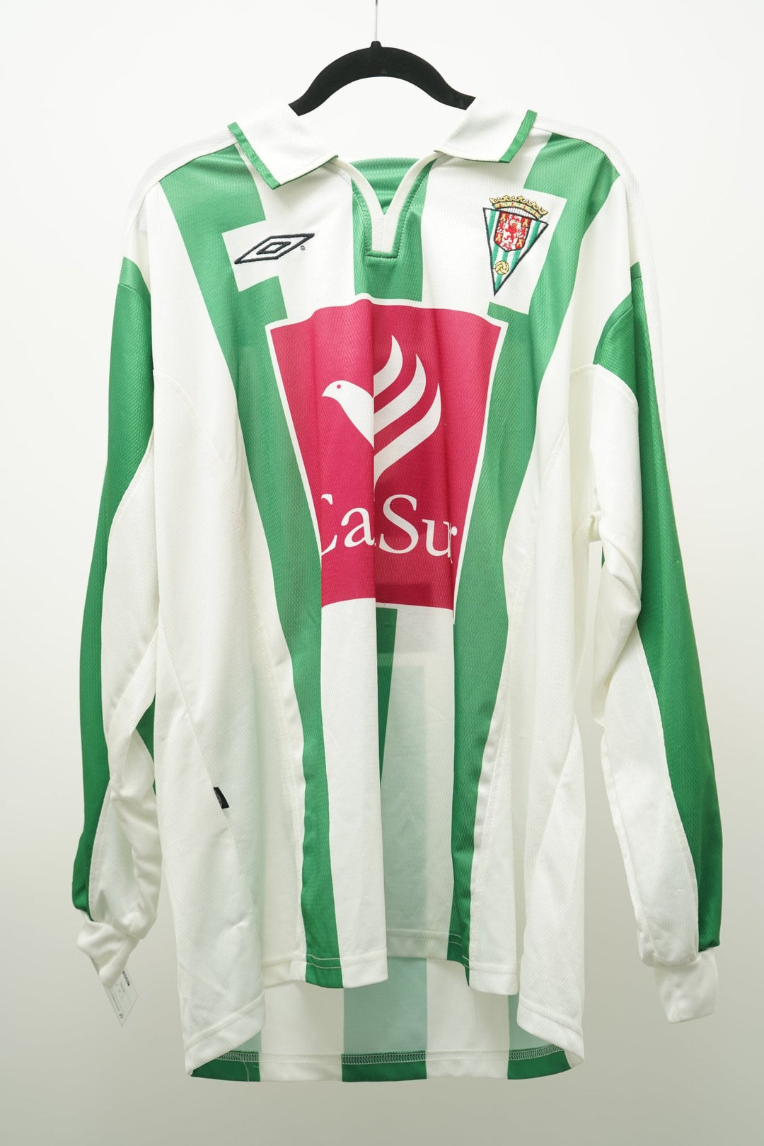 (Matchworn) Cordoba CF 2001 - 2002 Marcos 9 Umbro - Talla XXL - The Football Room Mty