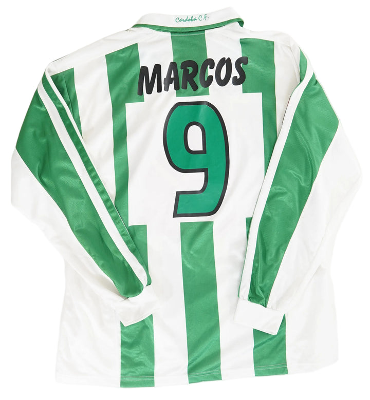 (Matchworn) Cordoba CF 2001-2002 Marcos #9 Umbro - Size XXL