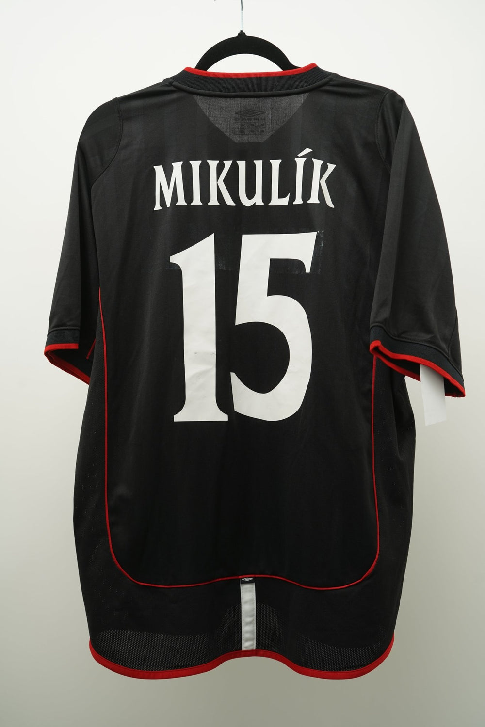 (Matchworn) Viktoria Zizkov 2000s Miroslav Mikulik 15 - Talla L - The Football Room Mty