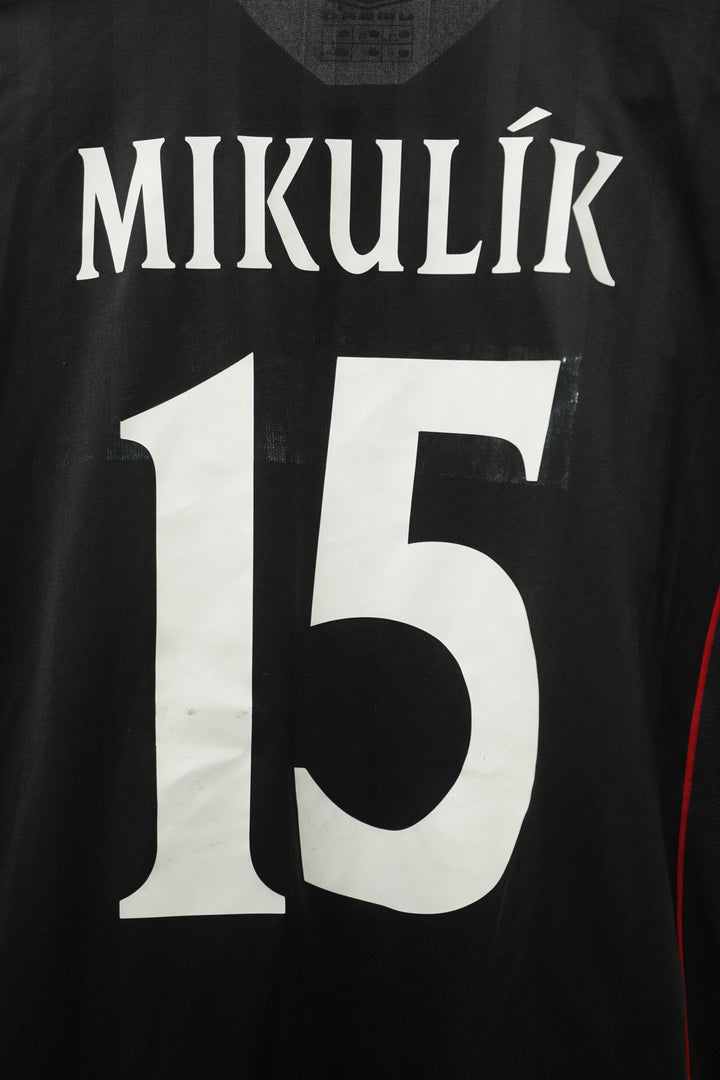 (Matchworn) Viktoria Zizkov 2000s Miroslav Mikulik 15 - Talla L - The Football Room Mty