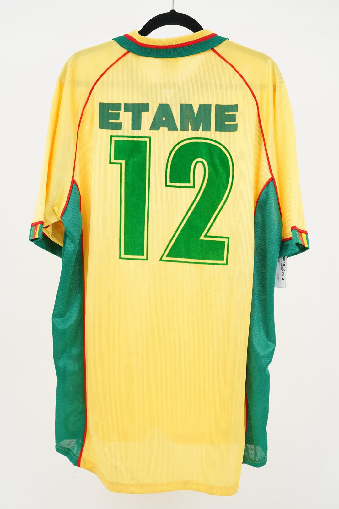 (Matchworn) Camerun 1998 Lauren Etame Mayer 12 - The Football Room Mty