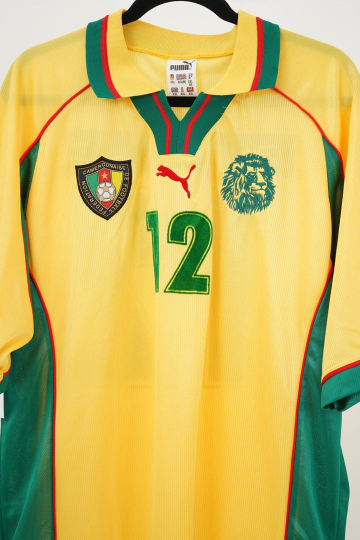 (Matchworn) Camerun 1998 Lauren Etame Mayer 12 - The Football Room Mty