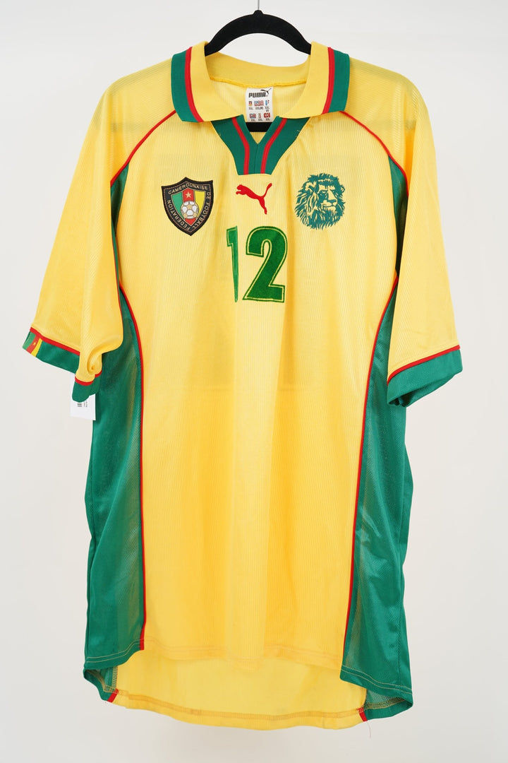 (Matchworn) Camerun 1998 Lauren Etame Mayer 12 - The Football Room Mty