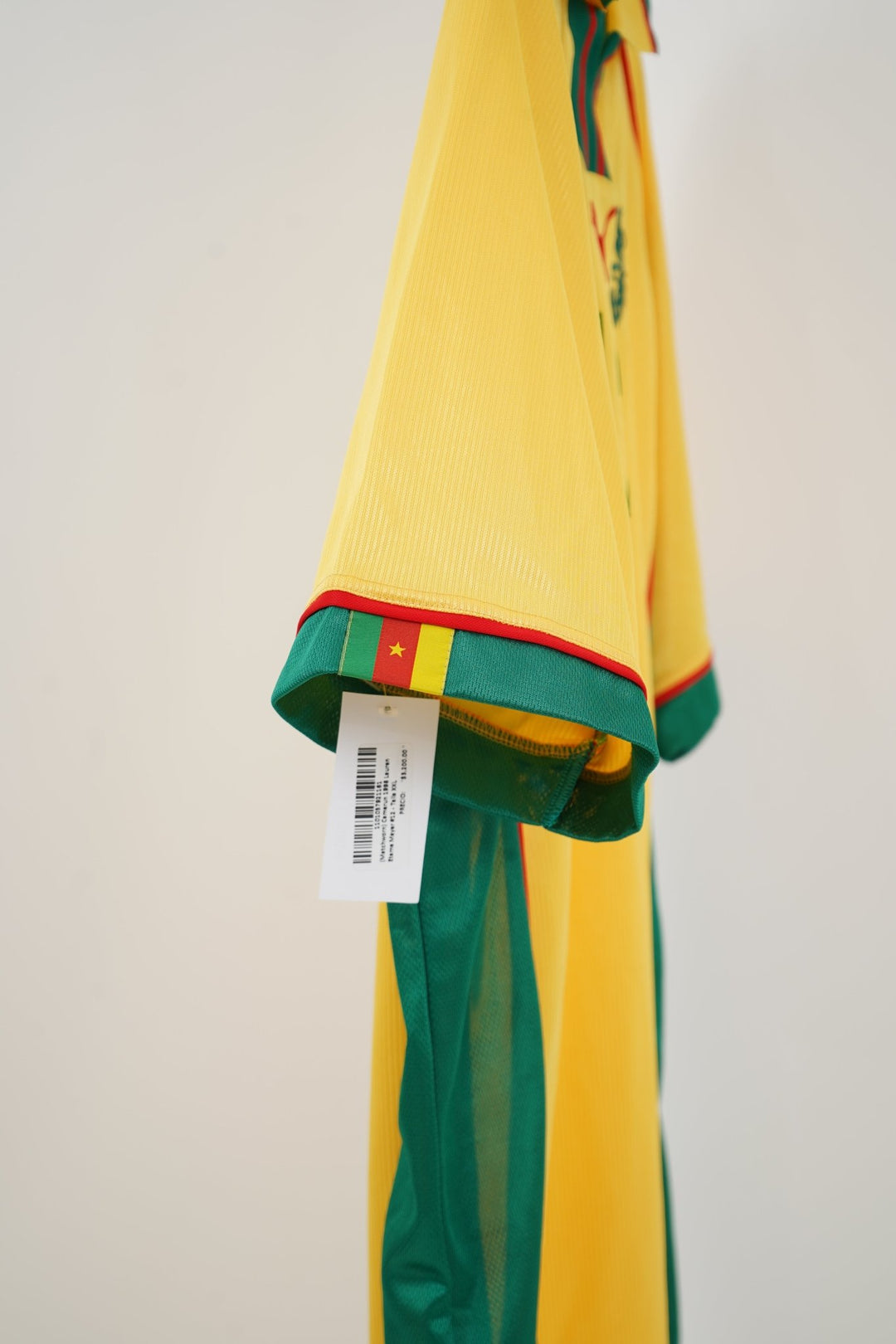 (Matchworn) Camerun 1998 Lauren Etame Mayer 12 - The Football Room Mty