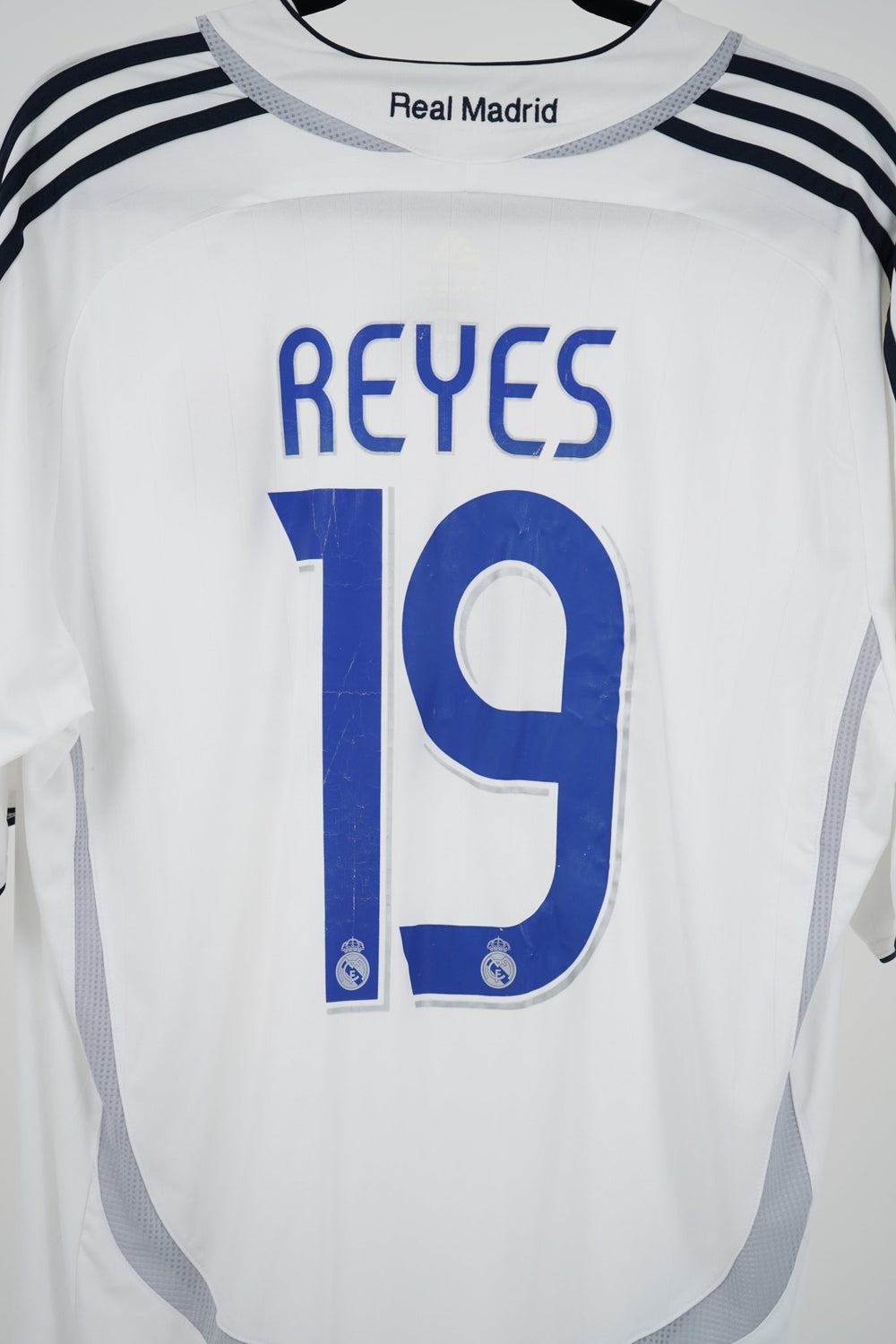 (Matchworn) Real Madrid 2006 - 07 Jose Antonio Reyes 19 - Talla XL - The Football Room Mty