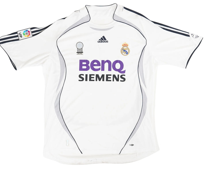 (Matchworn) Real Madrid 2006-07 Jose Antonio Reyes #19 - Size XL