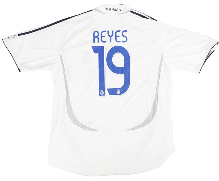 (Matchworn) Real Madrid 2006-07 Jose Antonio Reyes #19 - Size XL