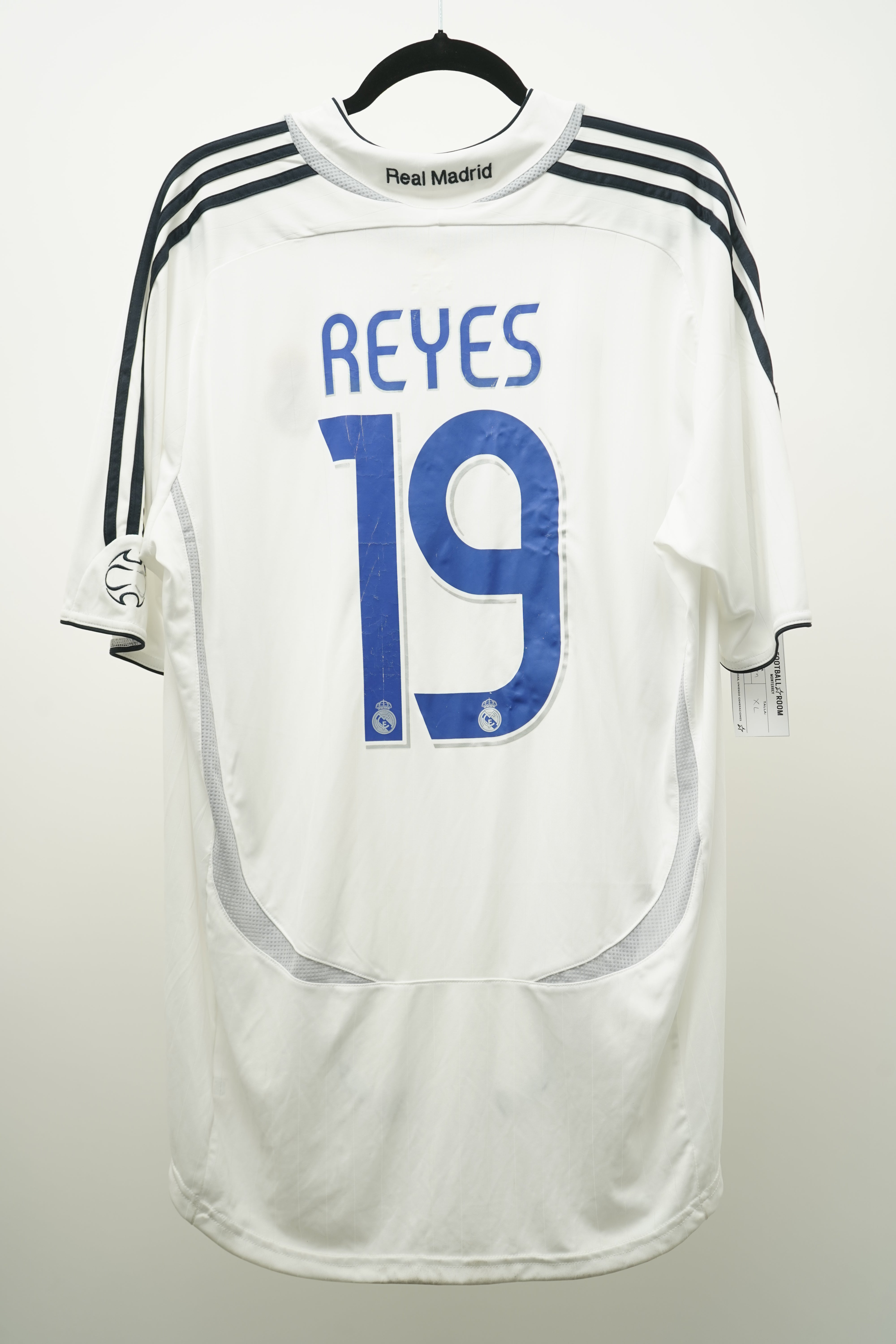 (Matchworn) Real Madrid 2006-07 Jose Antonio Reyes #19 - Talla XL