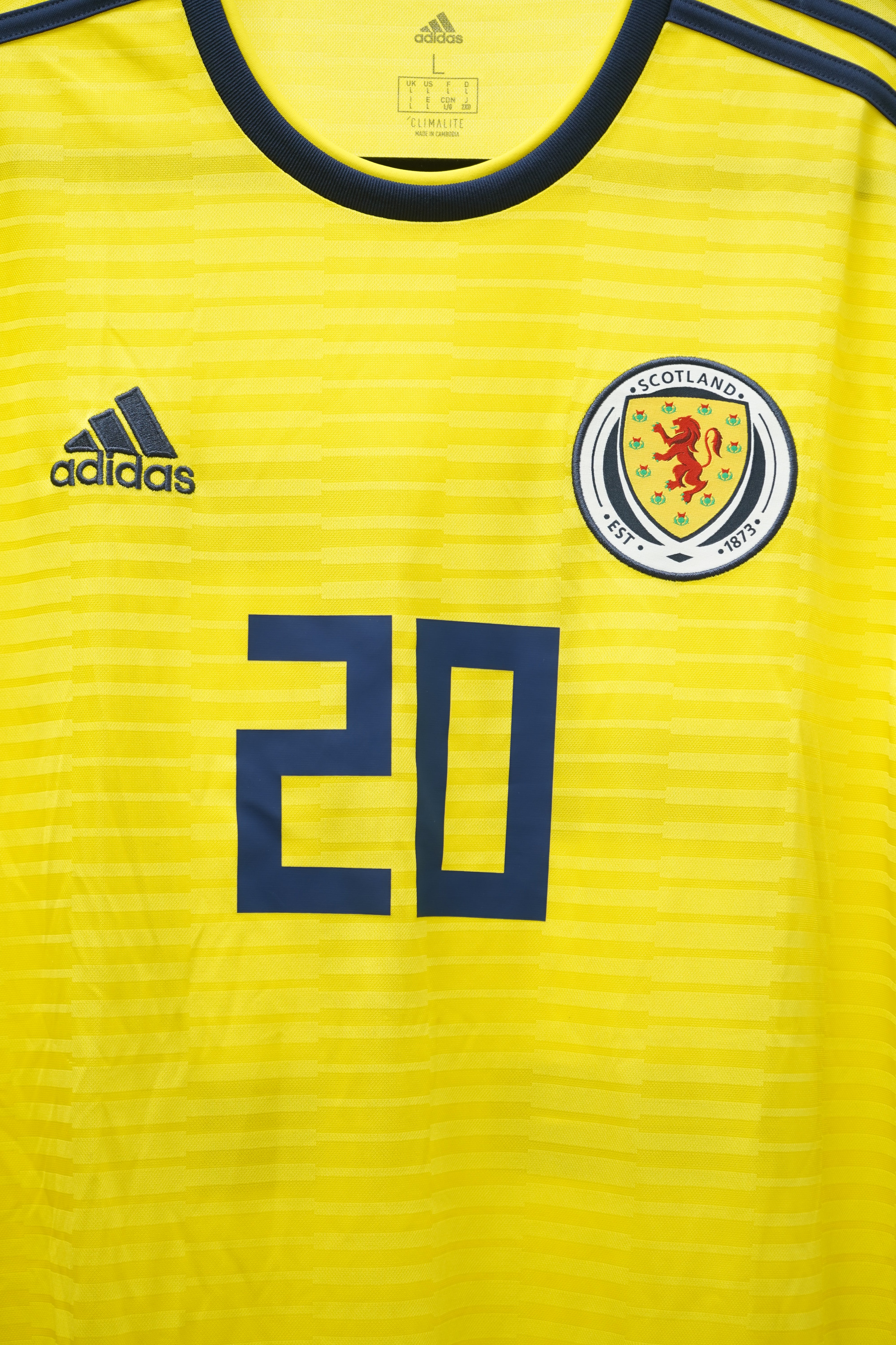 Escocia Visitante 2018 #20 - Talla L