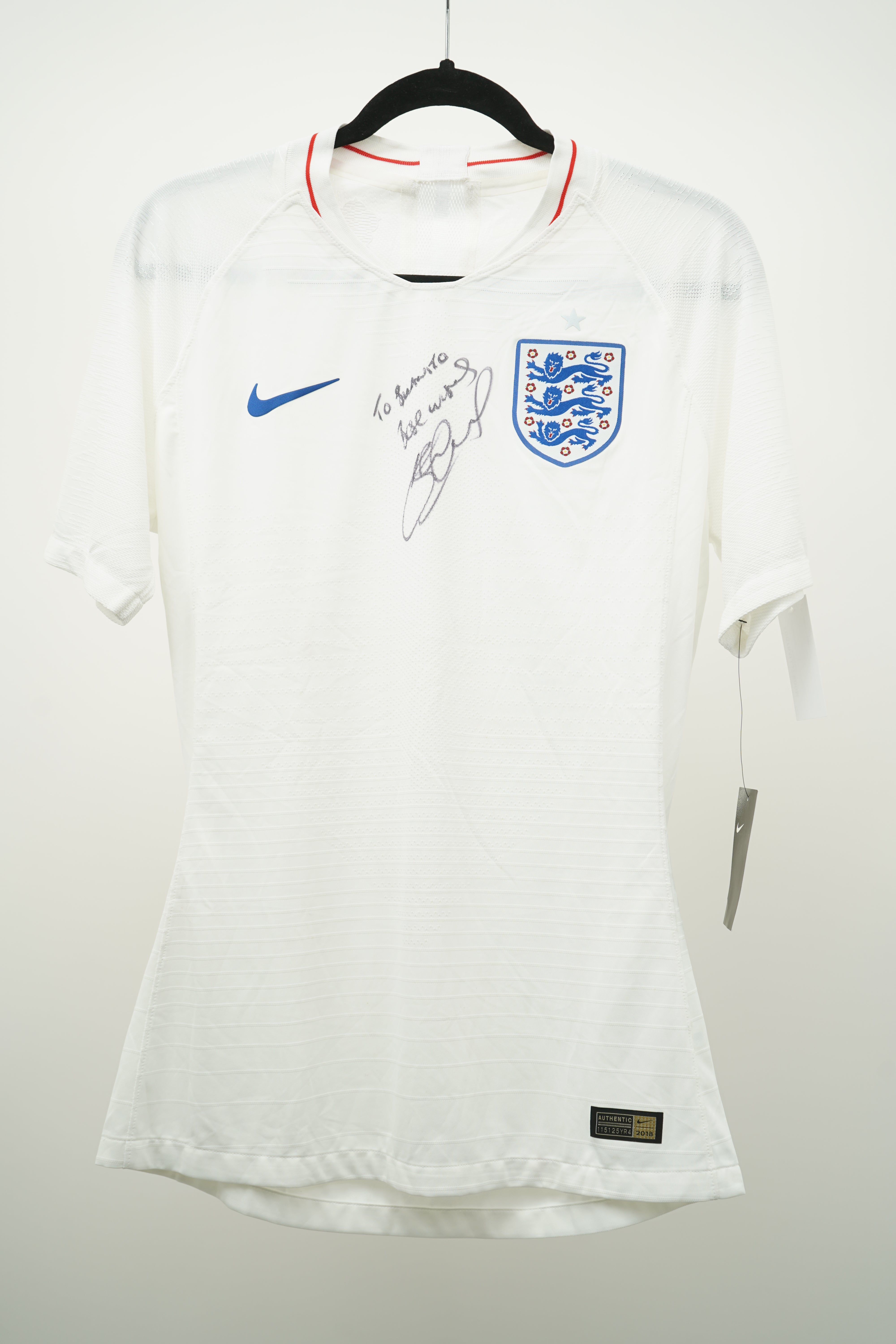 Inglaterra 2018 Firmada por Steven Gerrard- Talla M