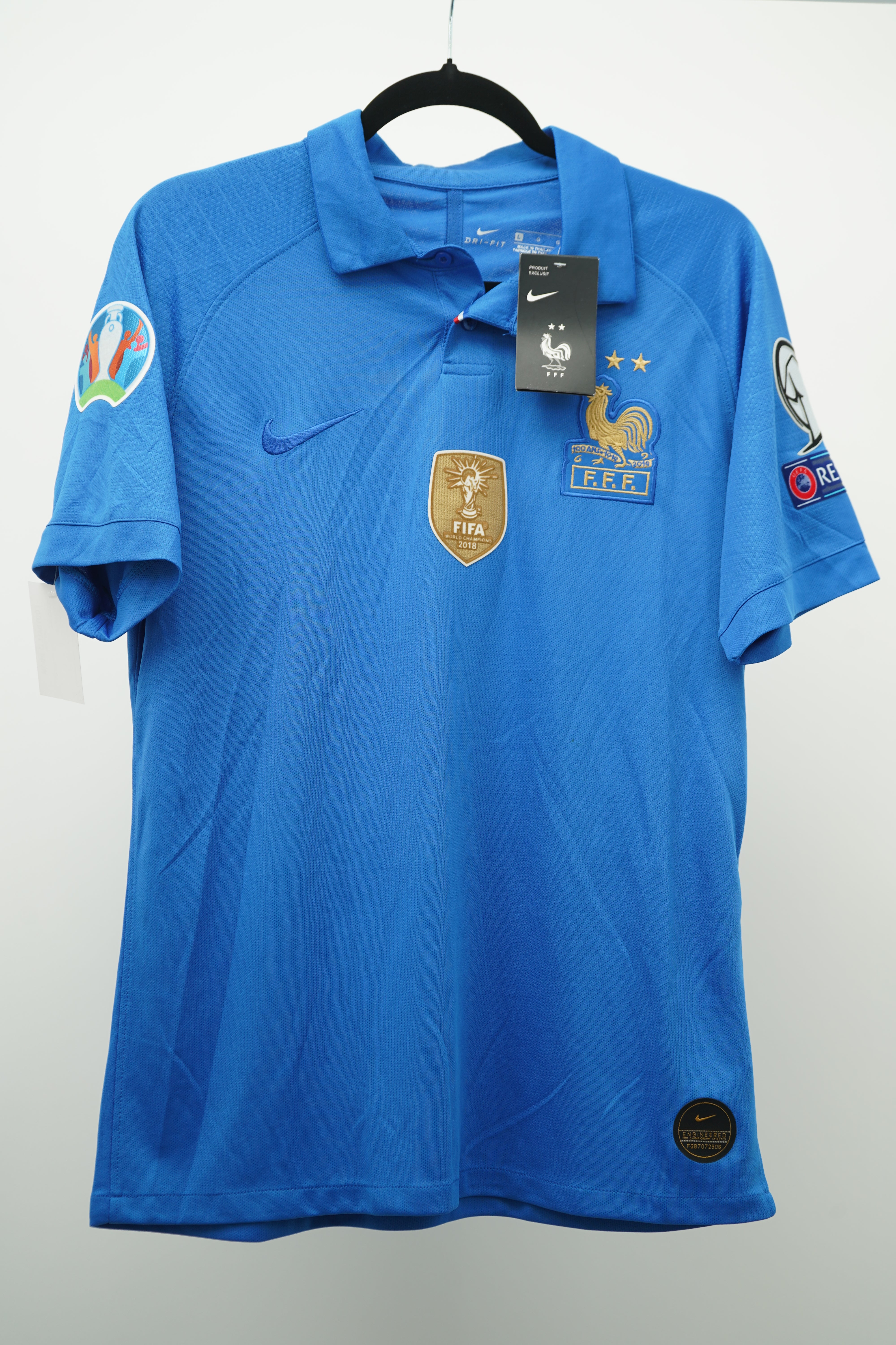 Francia 2019 parche campeón - Talla L