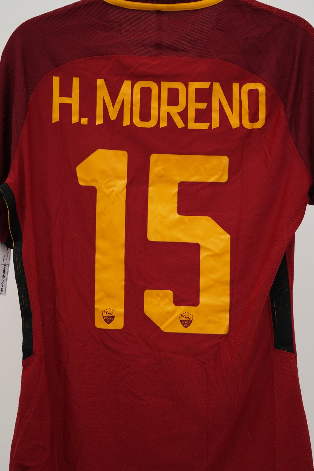 (Matchworn) AS Roma 2017 - 18 Local Moreno 15 - The Football Room Mty