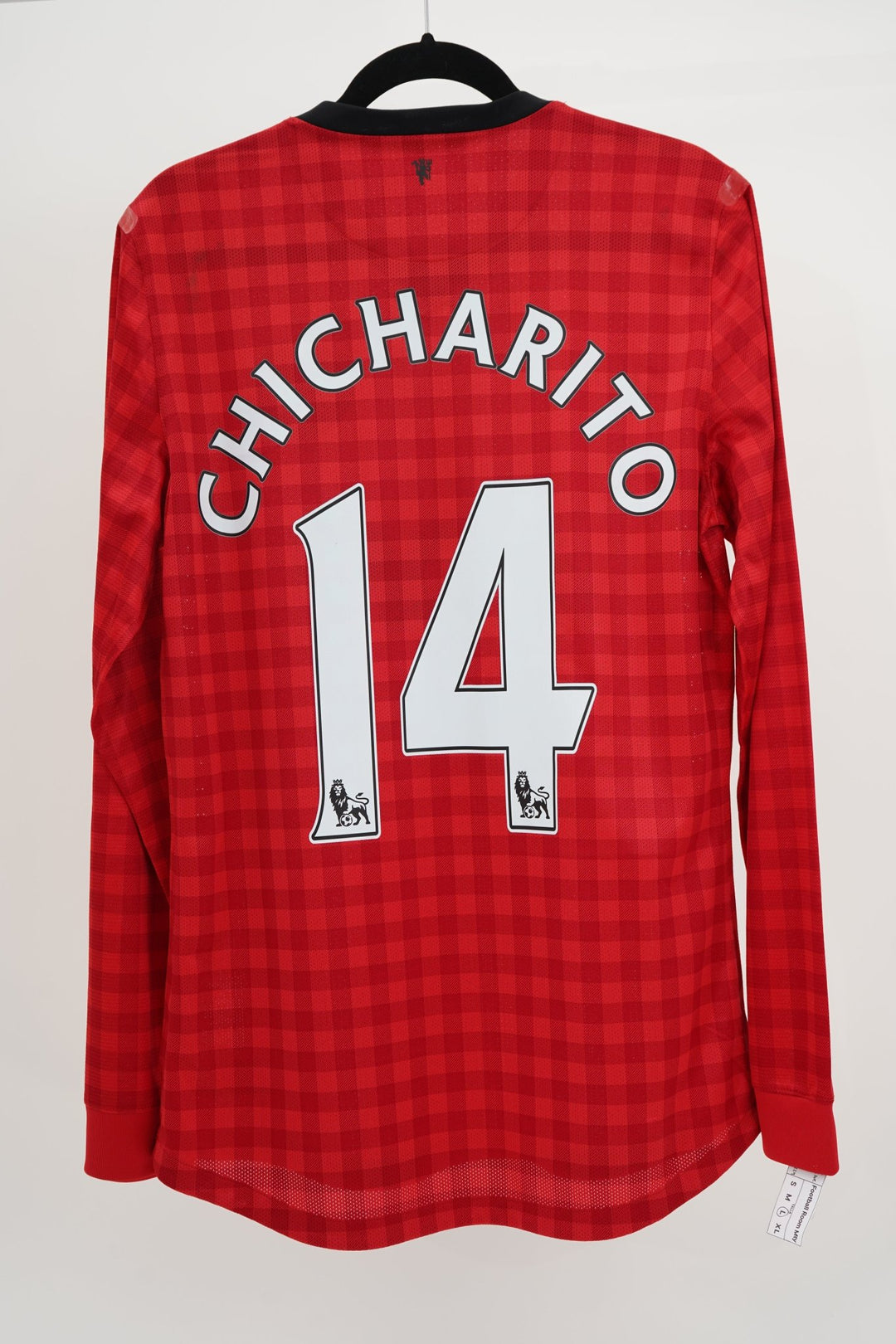 (Player Issue) Manchester United 2012 - 13 14 Chicharito - L (8/10) - The Football Room Mty