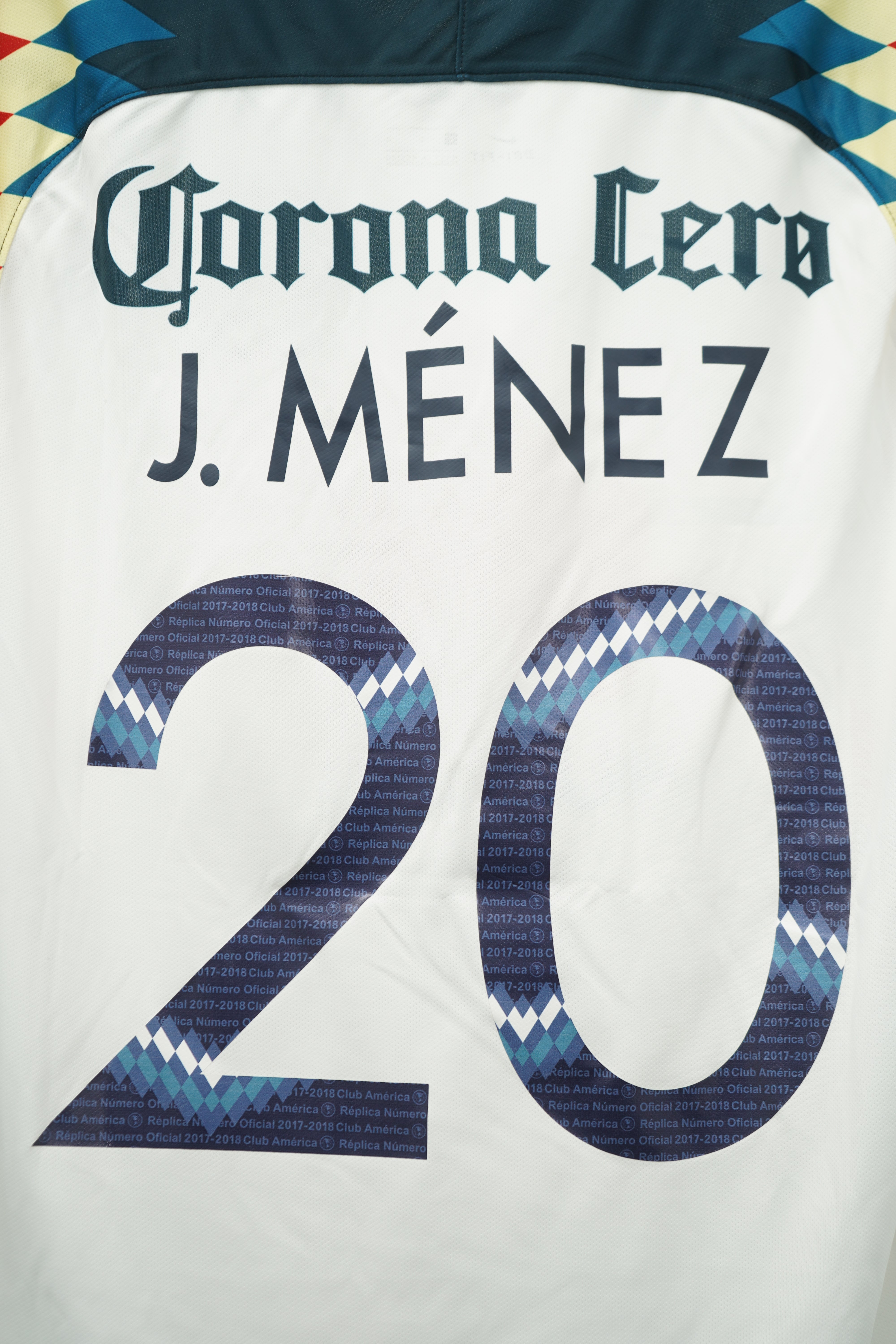 America Away 2017-2018 Jeremy Menez #20 - Size L