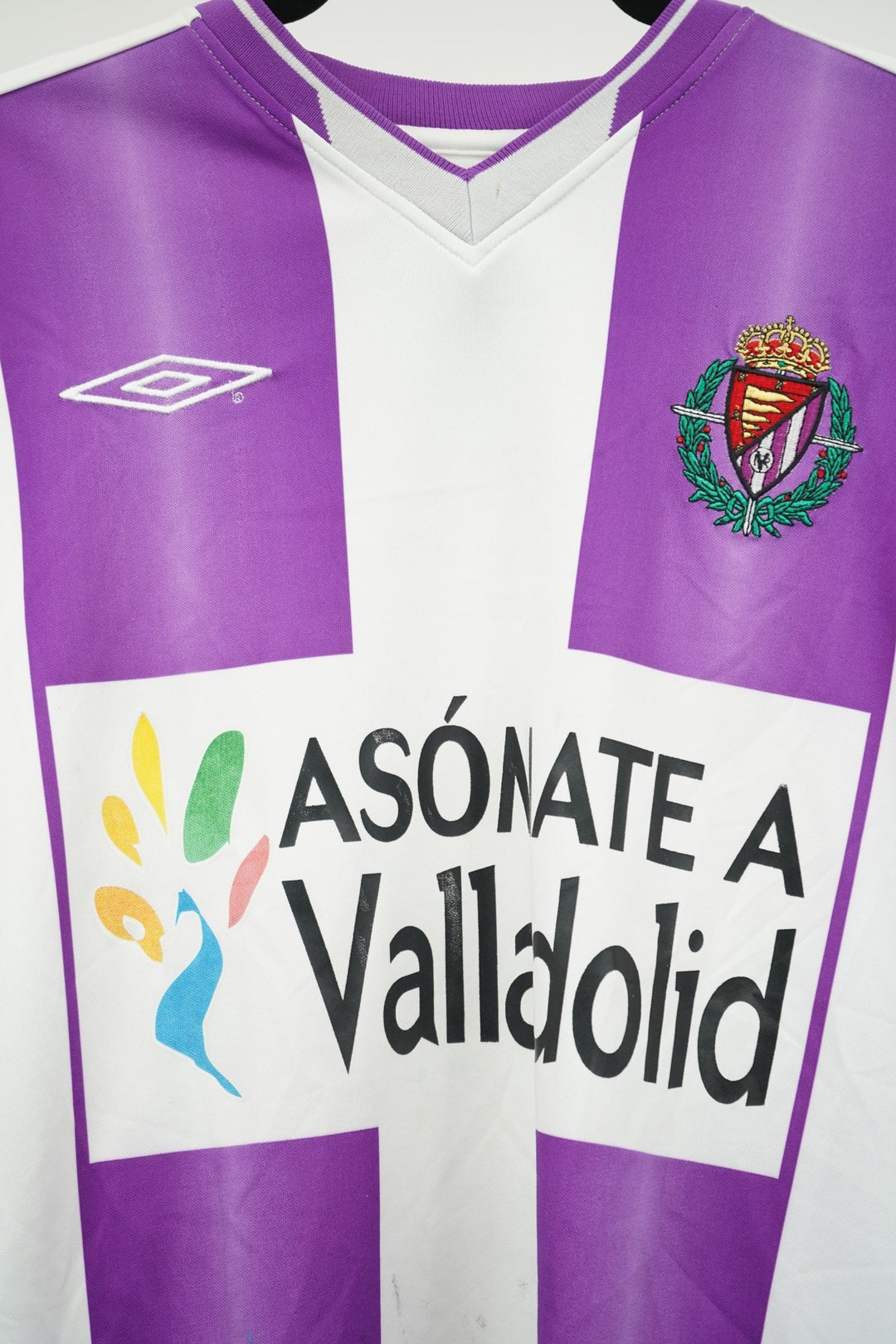 (Matchworn) Real Valladolid 2004 - 05 Ivan Zarandona 24 - The Football Room Mty