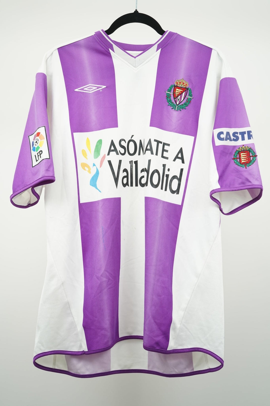(Matchworn) Real Valladolid 2004 - 05 Ivan Zarandona 24 - The Football Room Mty