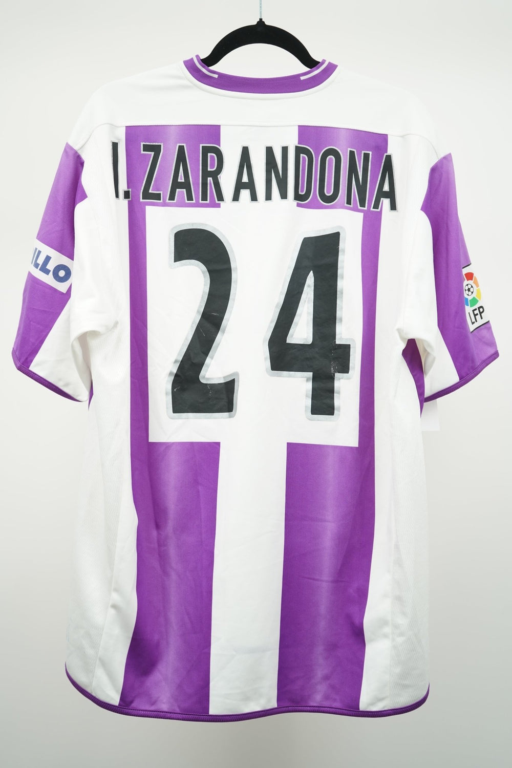 (Matchworn) Real Valladolid 2004 - 05 Ivan Zarandona 24 - The Football Room Mty