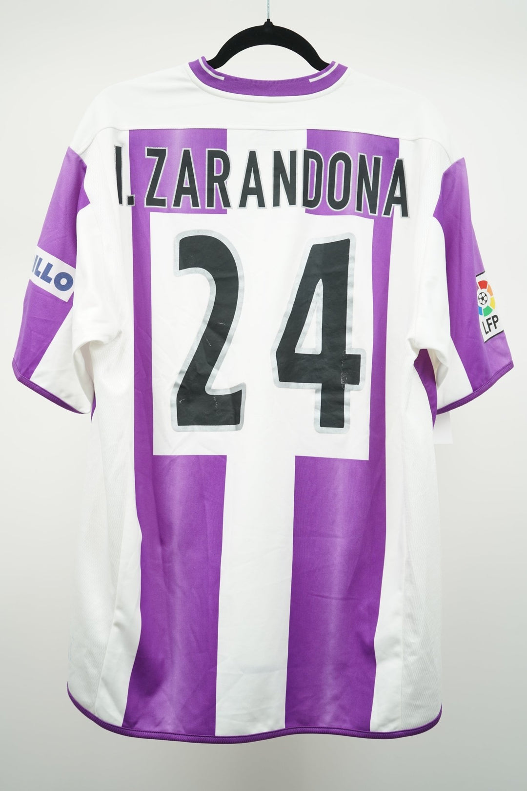 (Matchworn) Real Valladolid 2004 - 05 Ivan Zarandona 24 - The Football Room Mty