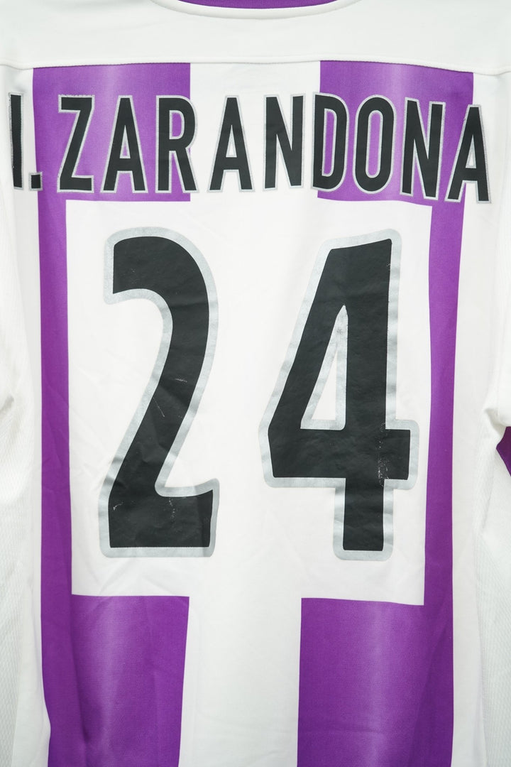 (Matchworn) Real Valladolid 2004 - 05 Ivan Zarandona 24 - The Football Room Mty