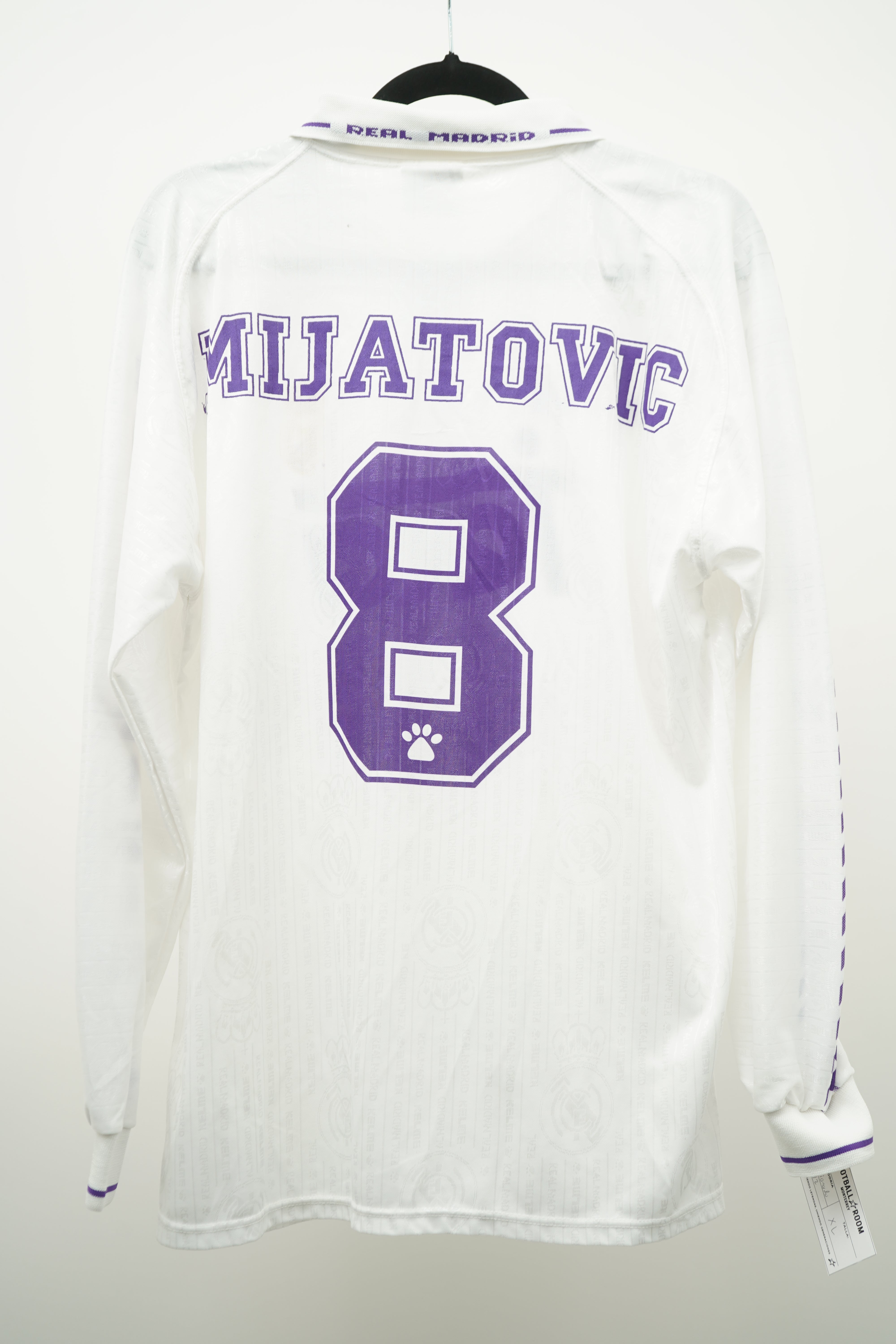 Real Madrid 1996 Local #8 Mijatovic
