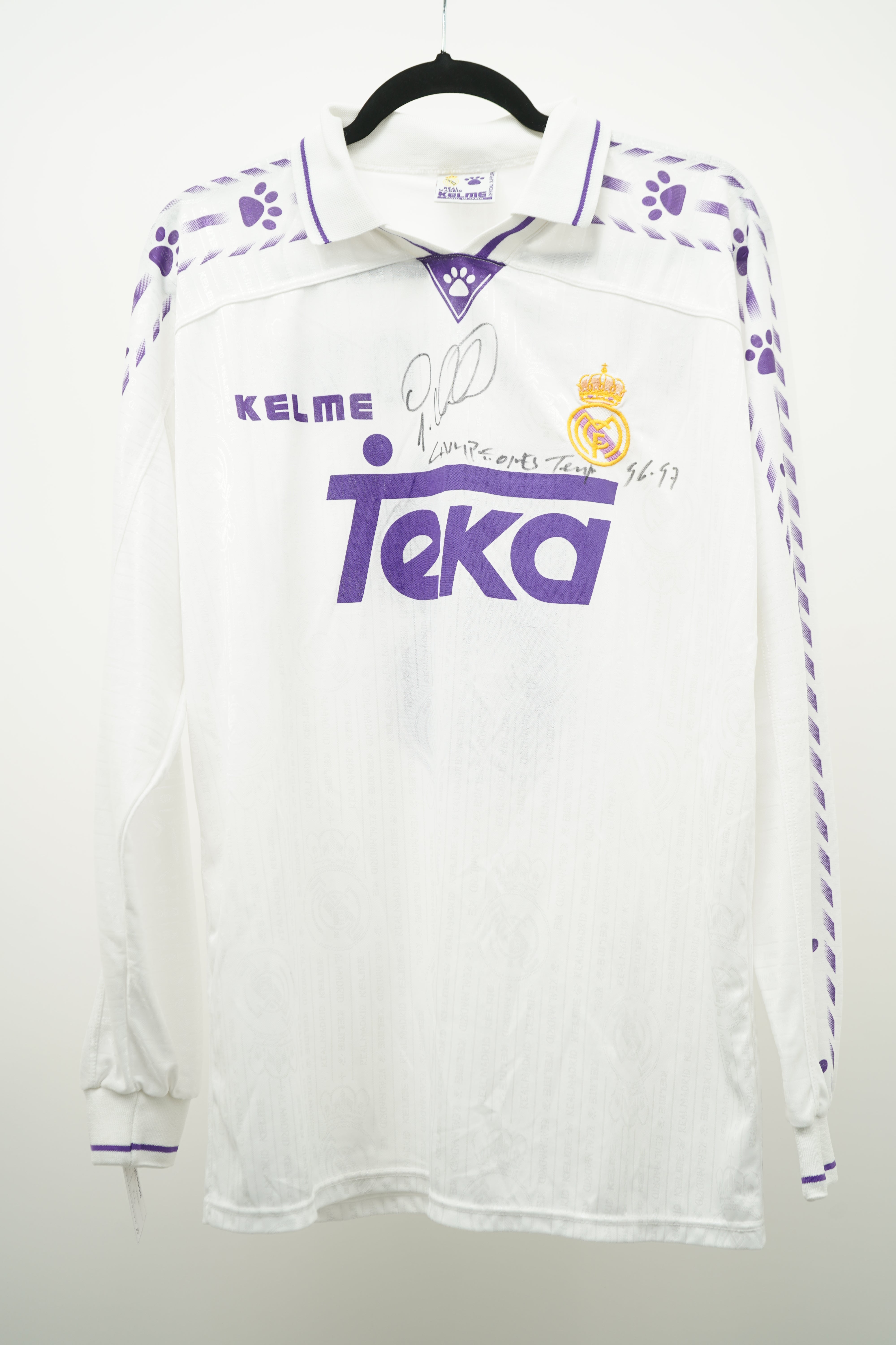 Real Madrid 1996 Local #8 Mijatovic