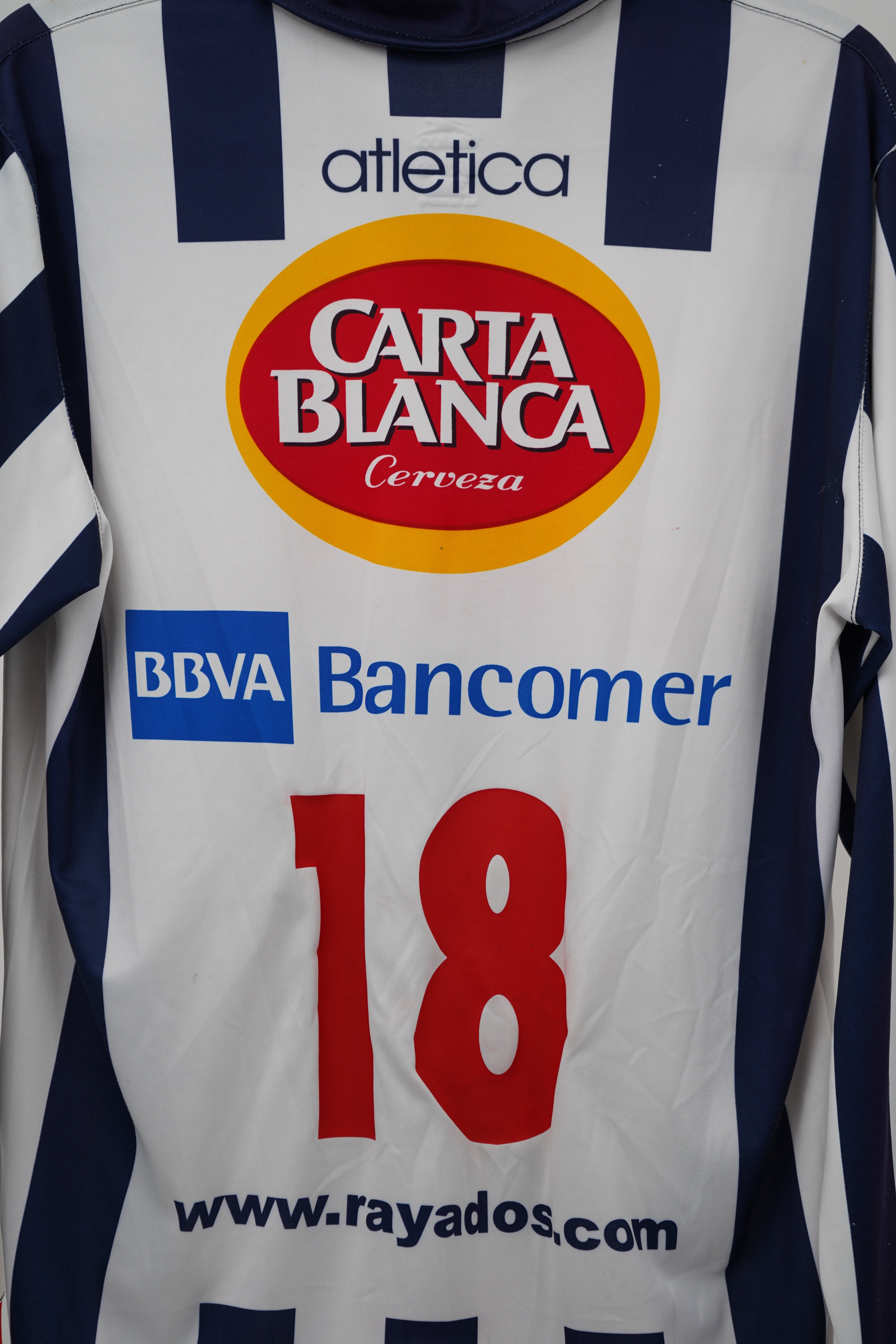 (Matchworn) Rayados 2006-07 Walter Erviti 18 manga larga - Talla S