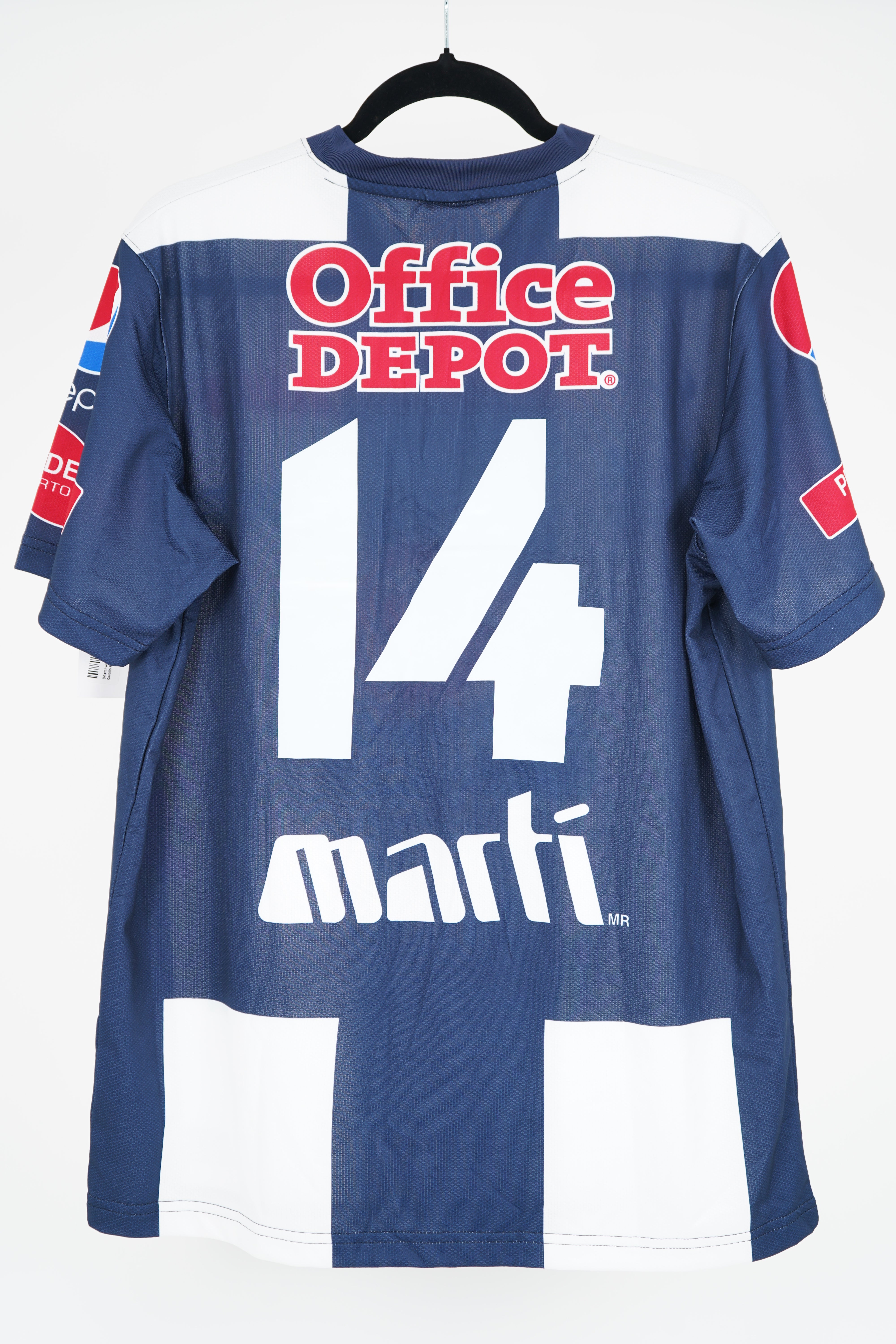(Matchworn) Pachuca 2011 Segundo Castillo #14 - Talla L