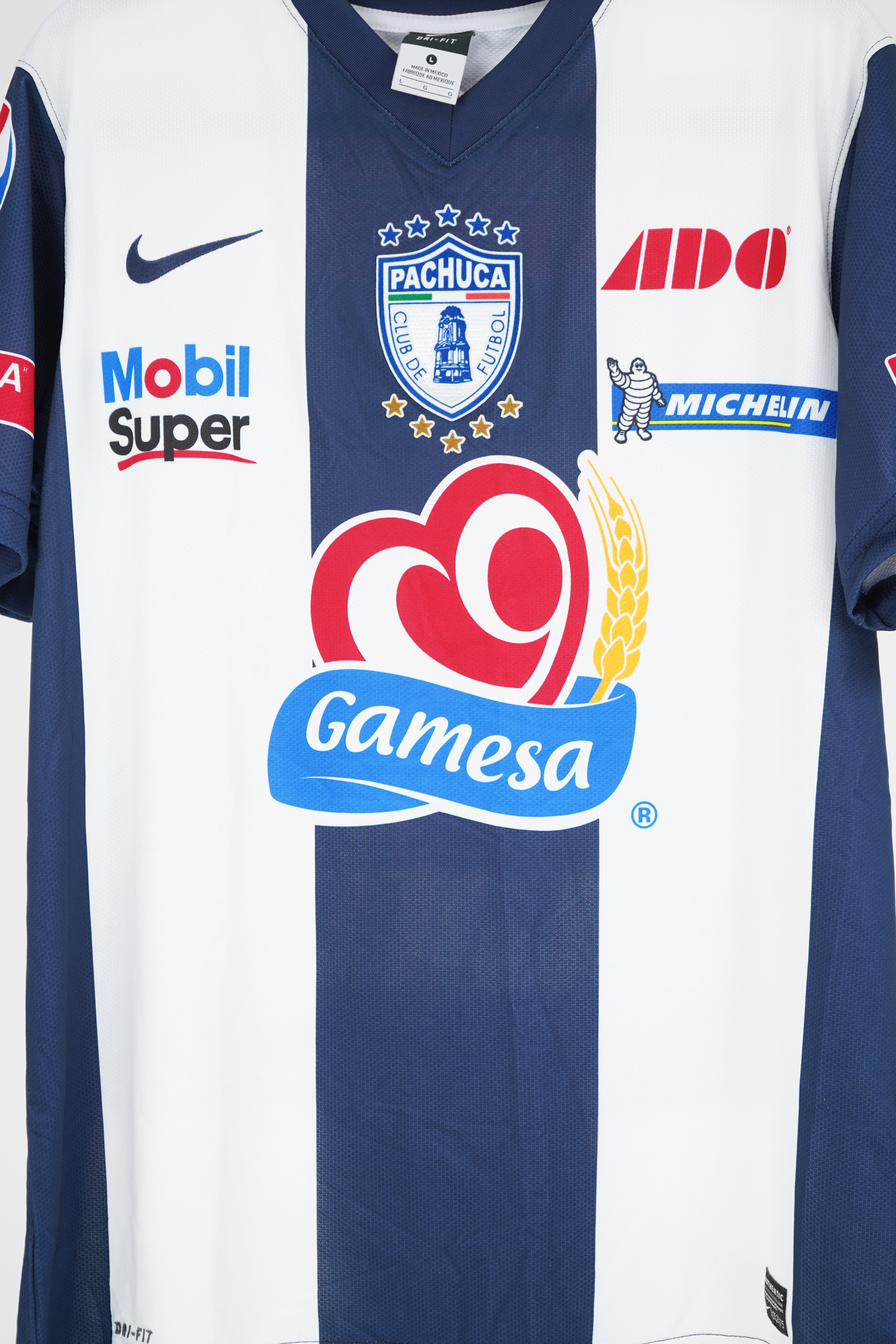 (Matchworn) Pachuca 2011 Segundo Castillo #14 - Talla L