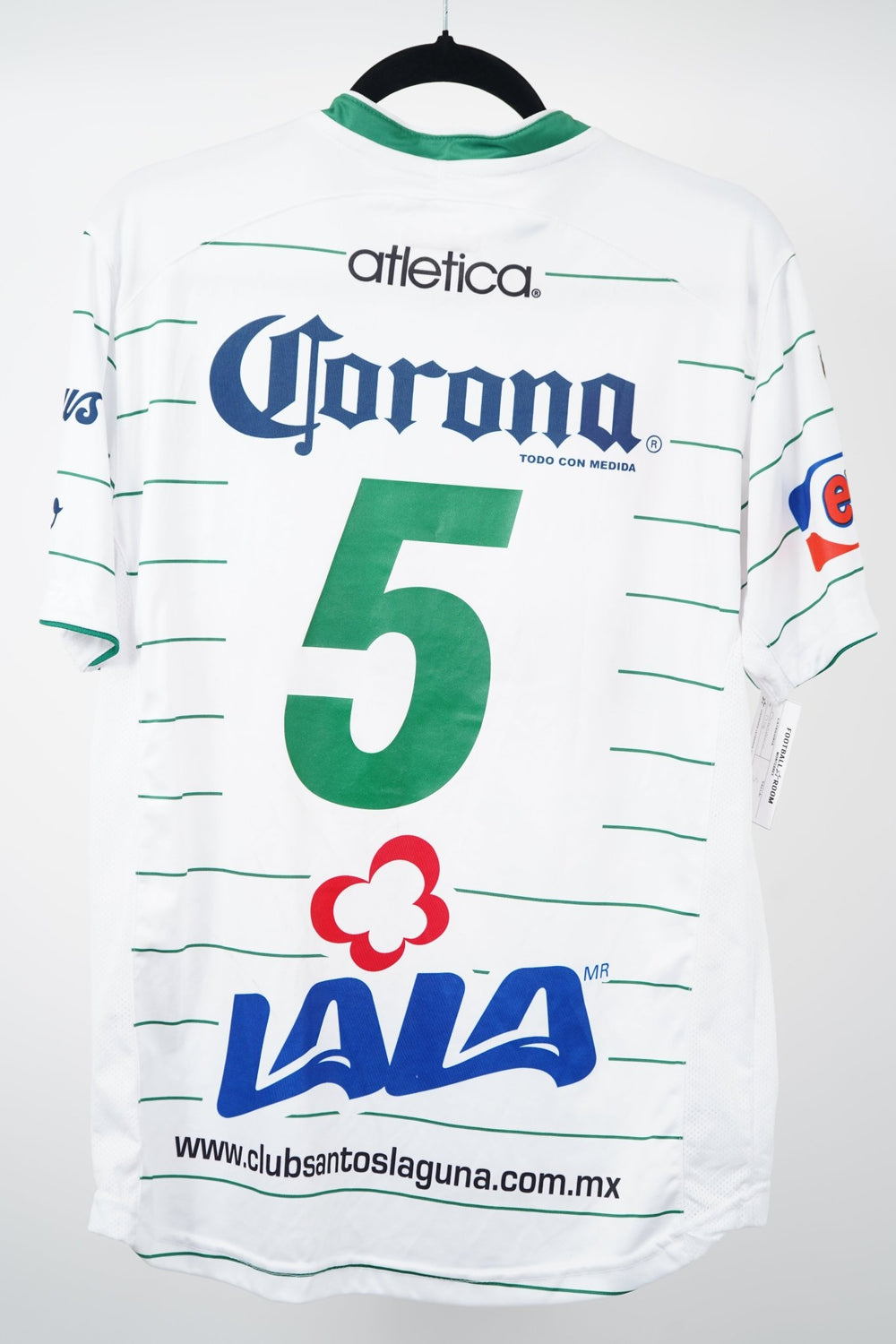 (Matchworn) Santos Laguna 2009 Fernando Arce 5 - Talla S - The Football Room Mty