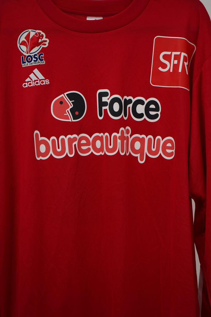 Lille 1990s Coupe de France manga larga - Talla XL - The Football Room Mty