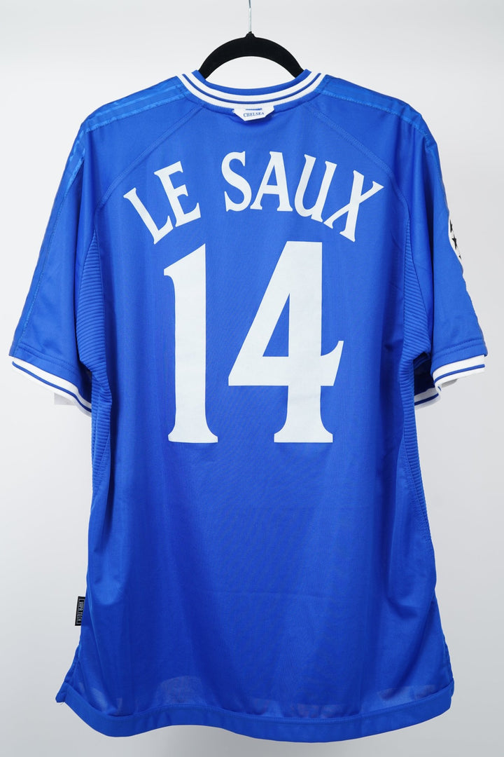 (Matchworn) Chelsea 1999 Champions League Le Saux 14 - Talla XL - The Football Room Mty