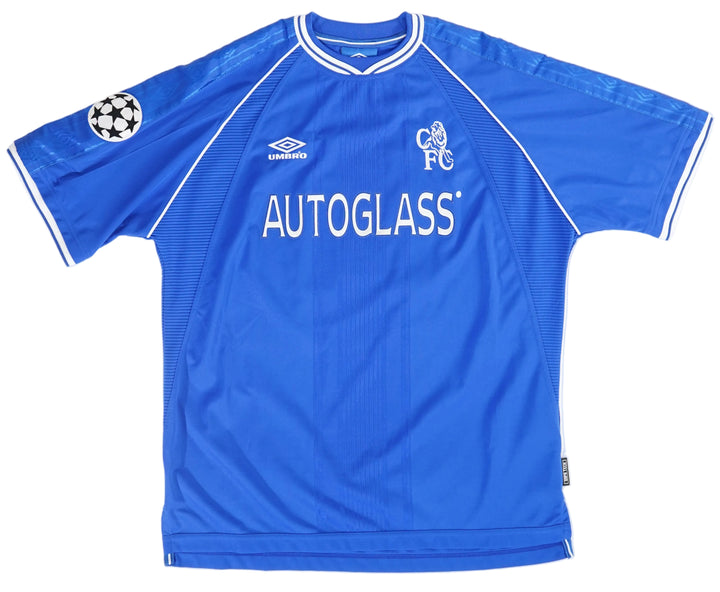 (Matchworn) Chelsea 1999 Champions League Le Saux #14 - Size XL