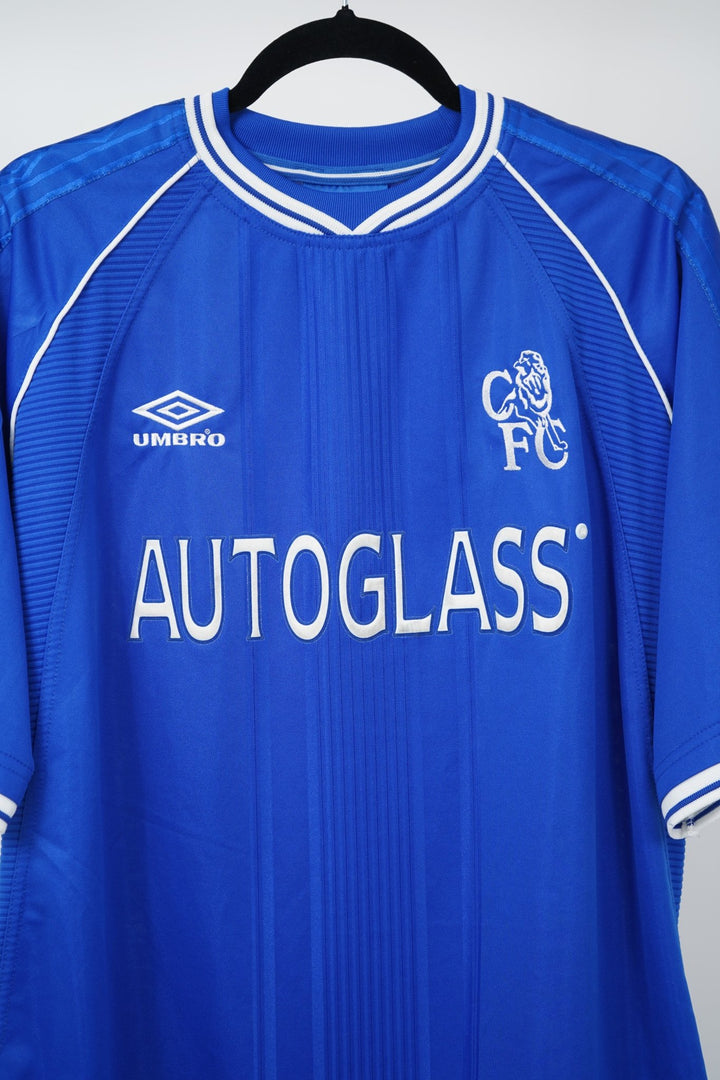 (Matchworn) Chelsea 1999 Champions League Le Saux 14 - Talla XL - The Football Room Mty