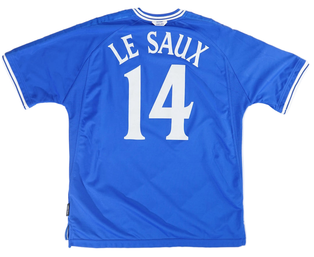 (Matchworn) Chelsea 1999 Champions League Le Saux #14 - Size XL
