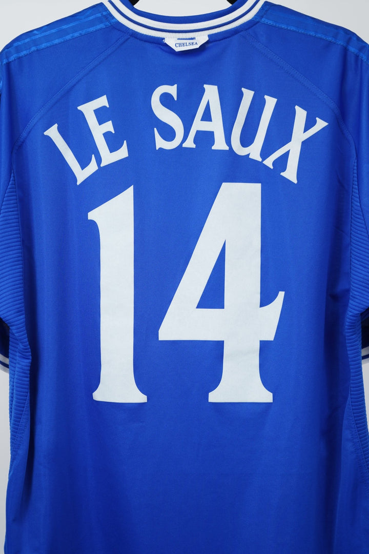 (Matchworn) Chelsea 1999 Champions League Le Saux 14 - Talla XL - The Football Room Mty