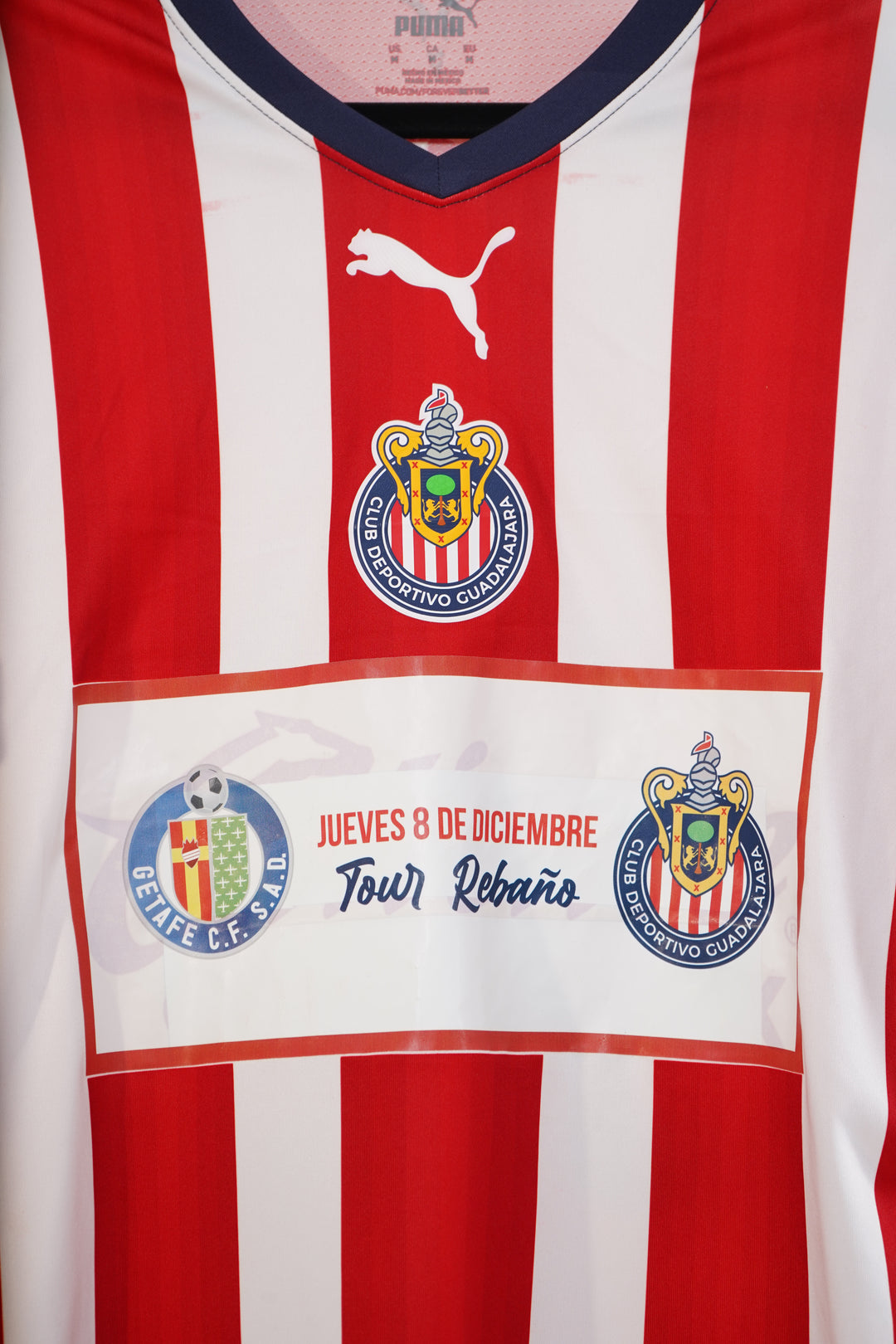 (Matchworn) Chivas amistoso vs Getafe 2022 E. Torres #29 - Talla XL