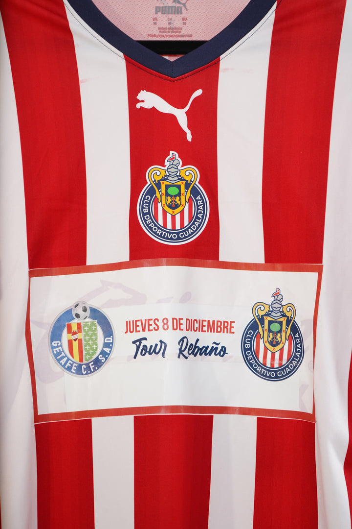 (Matchworn) Chivas amistoso vs Getafe 2022 E. Torres #29 - Talla XL