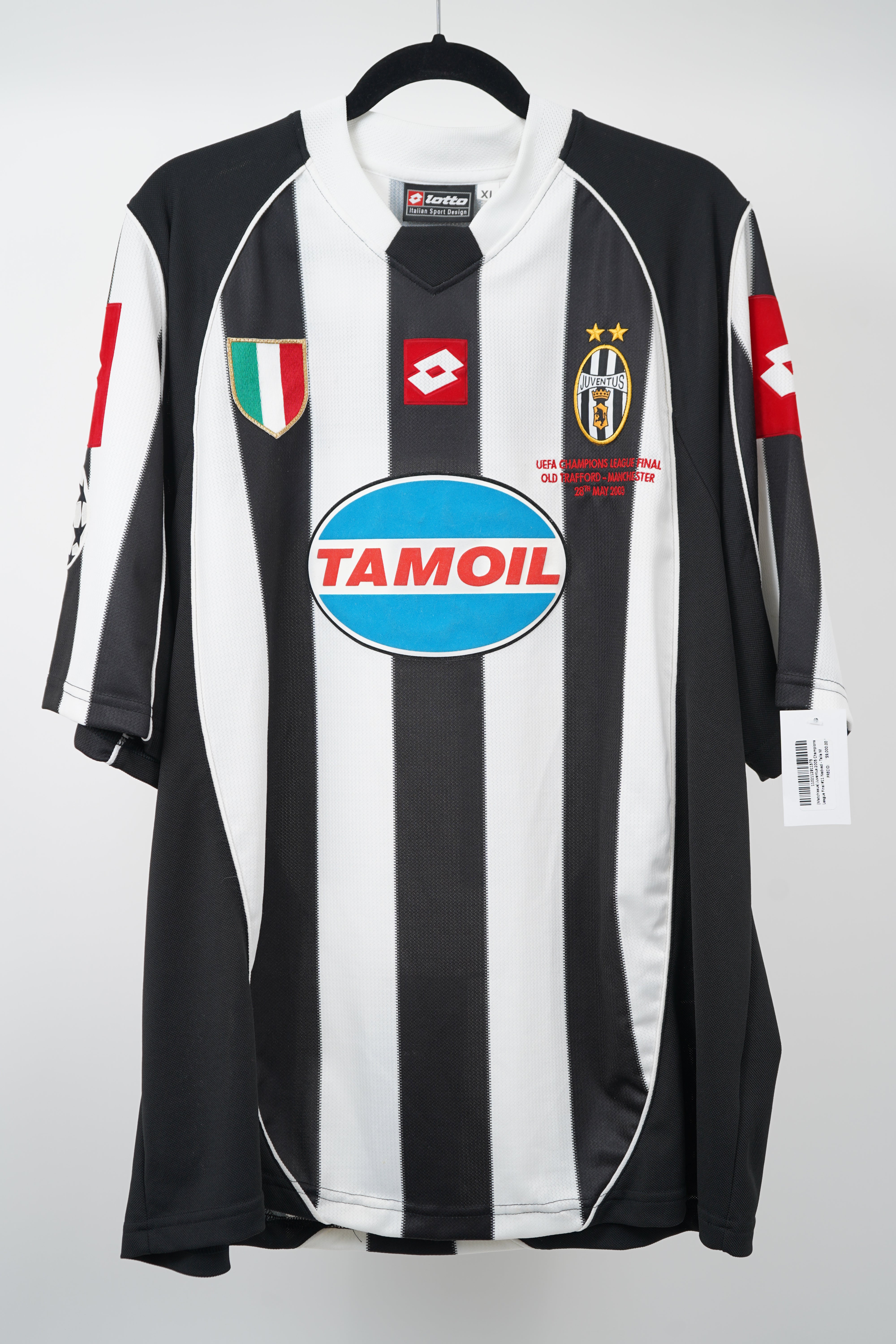 (Matchissue) Juventus 2003 Champions League Final #11 Nedved - Talla M