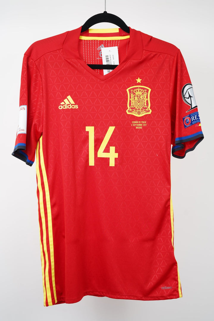 (Matchissue) España 2017 Deulofeu 14 - Talla L - The Football Room Mty