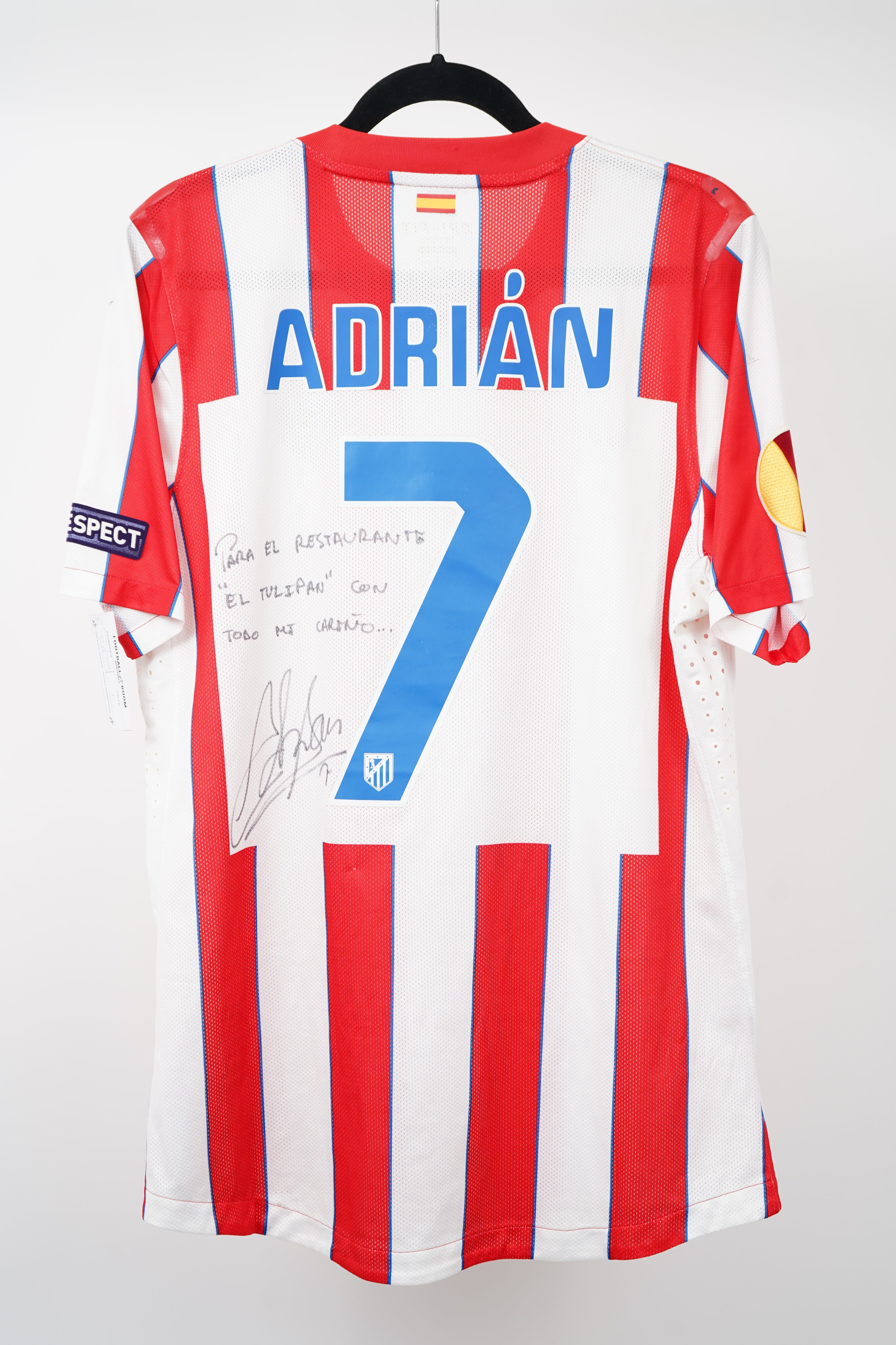 (Matchissue) Atletico de Madrid Europa League Final Adrian #7 - Talla L