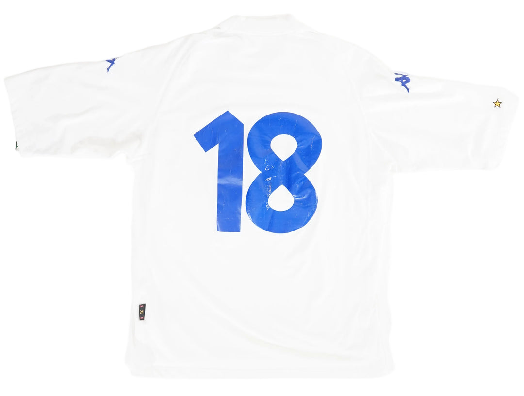 (Matchworn) Italy 2000 Euro Cup Stefano Fiore #18 - Size M