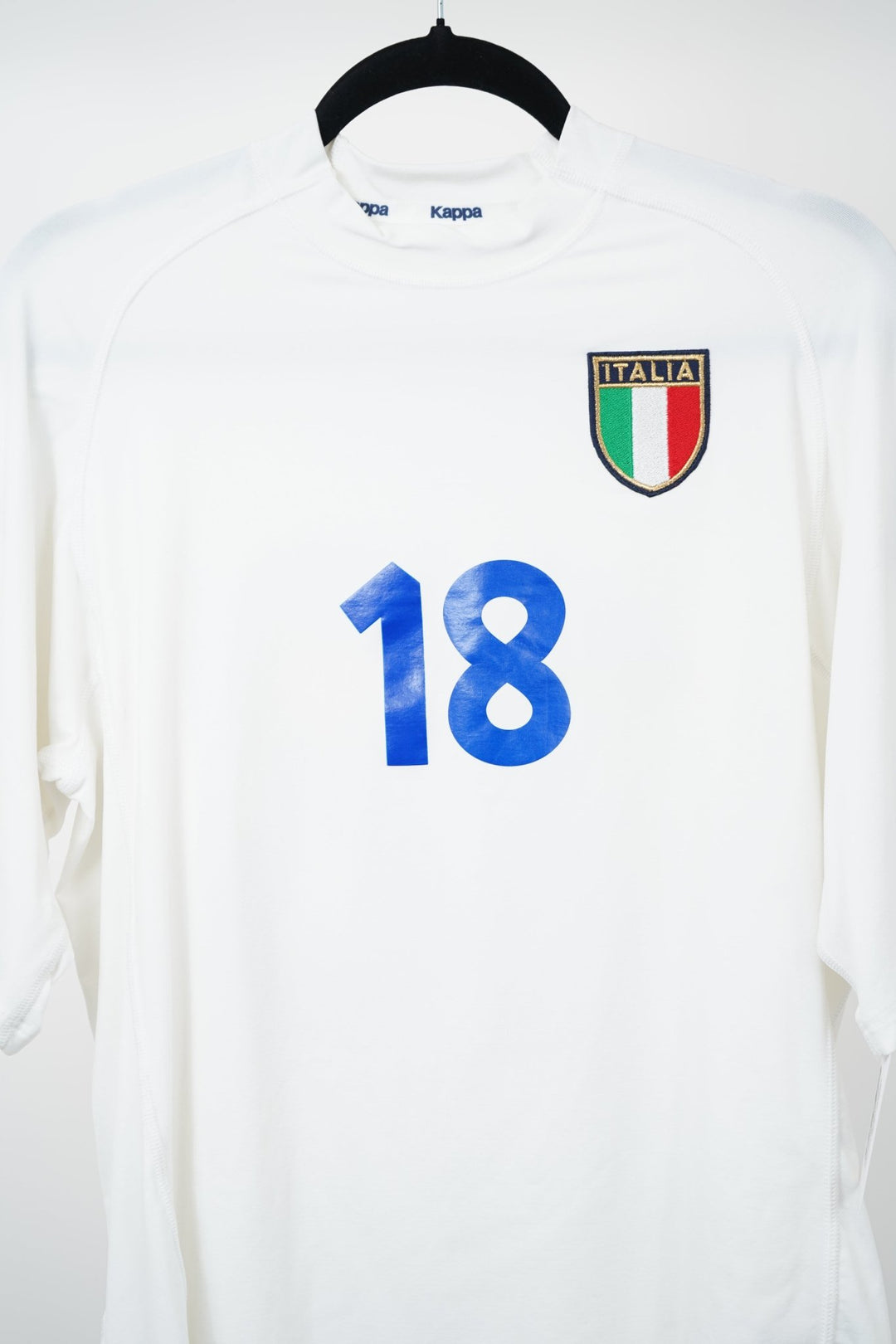 (Matchworn) Italia 2000 Eurocopa Stefano Fiore 18 - Talla M - The Football Room Mty