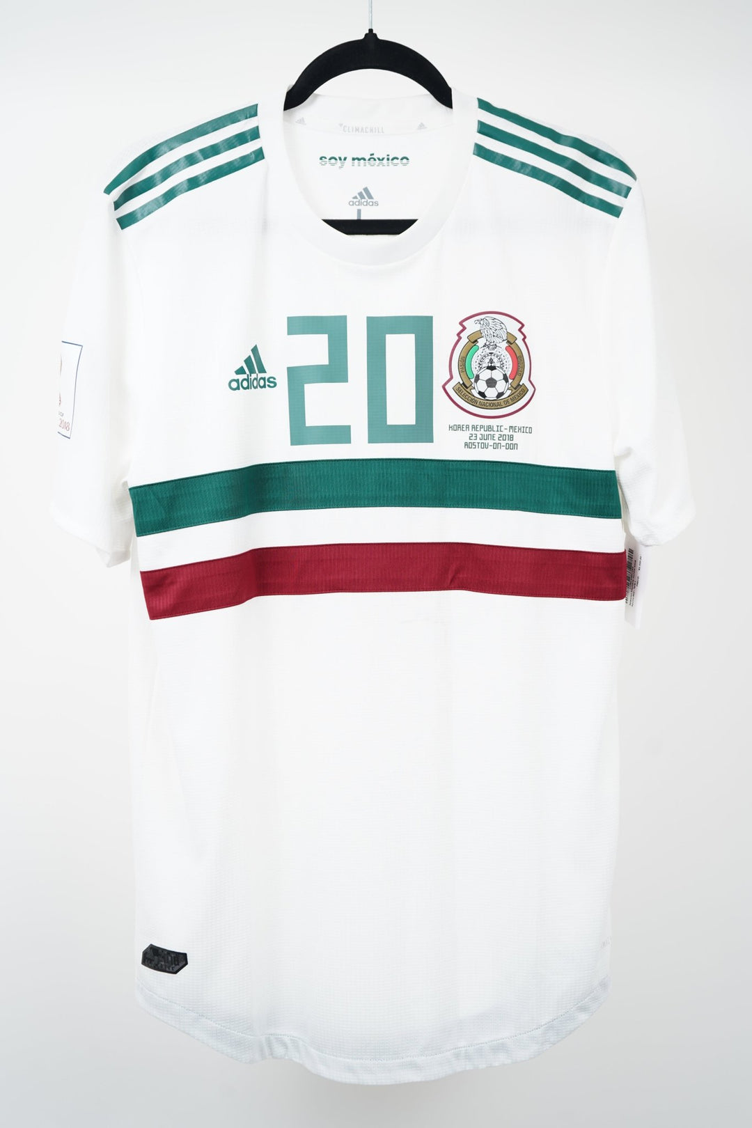 Seleccion Mexicana mundial 2018 Aquino 20 - Talla L - The Football Room Mty