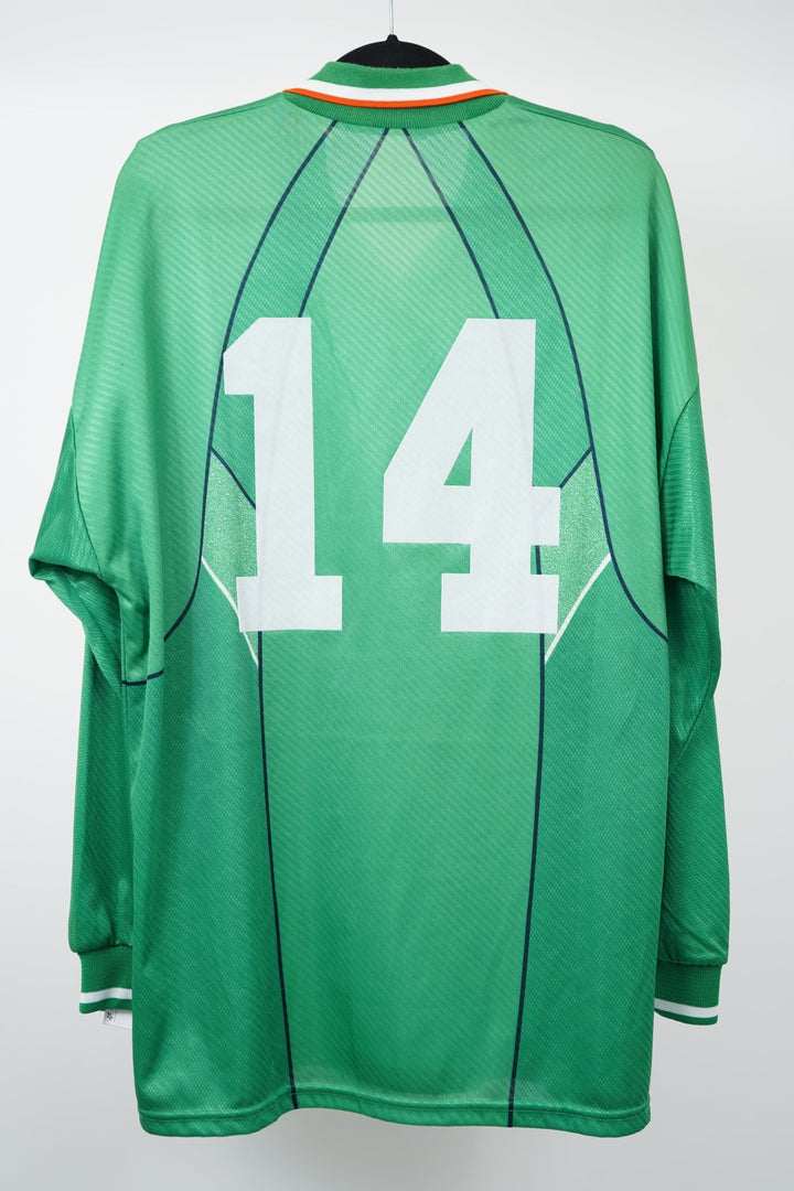 (Matchworn) Irlanda Local 1995 Jeff Kenna 13 - The Football Room Mty