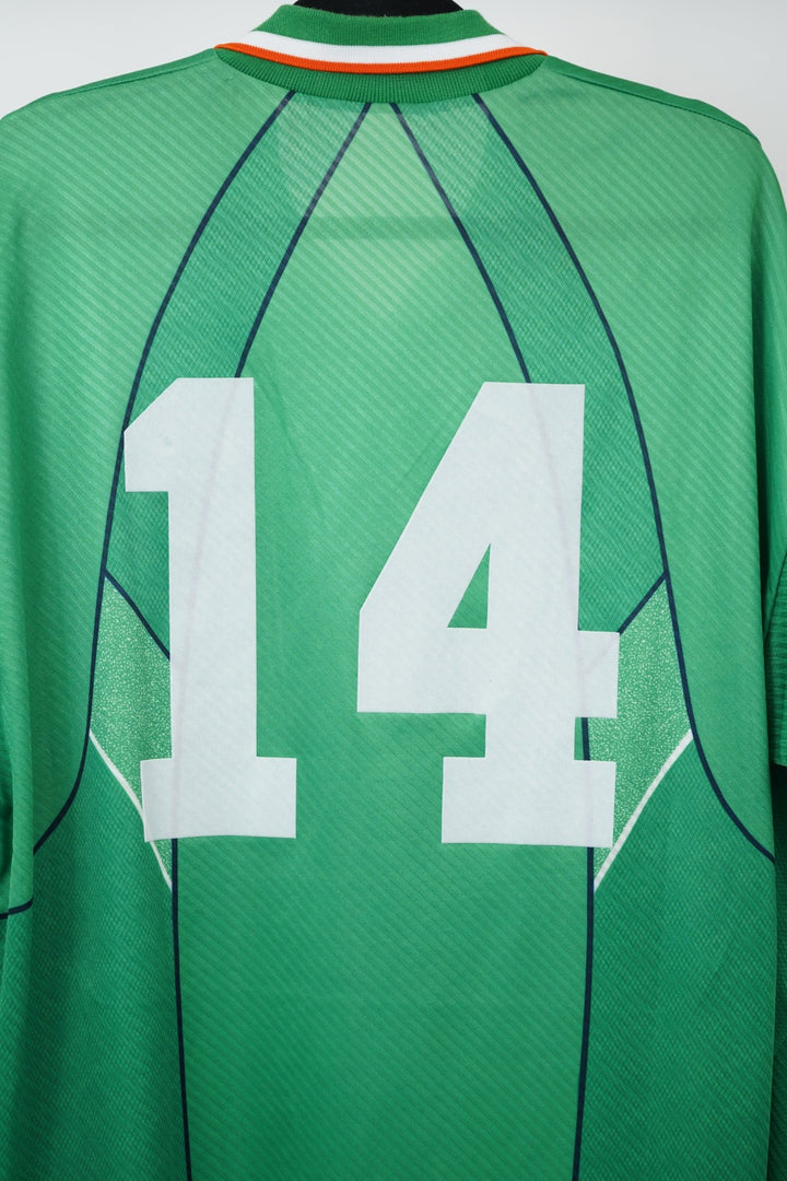 (Matchworn) Irlanda Local 1995 Jeff Kenna 13 - The Football Room Mty