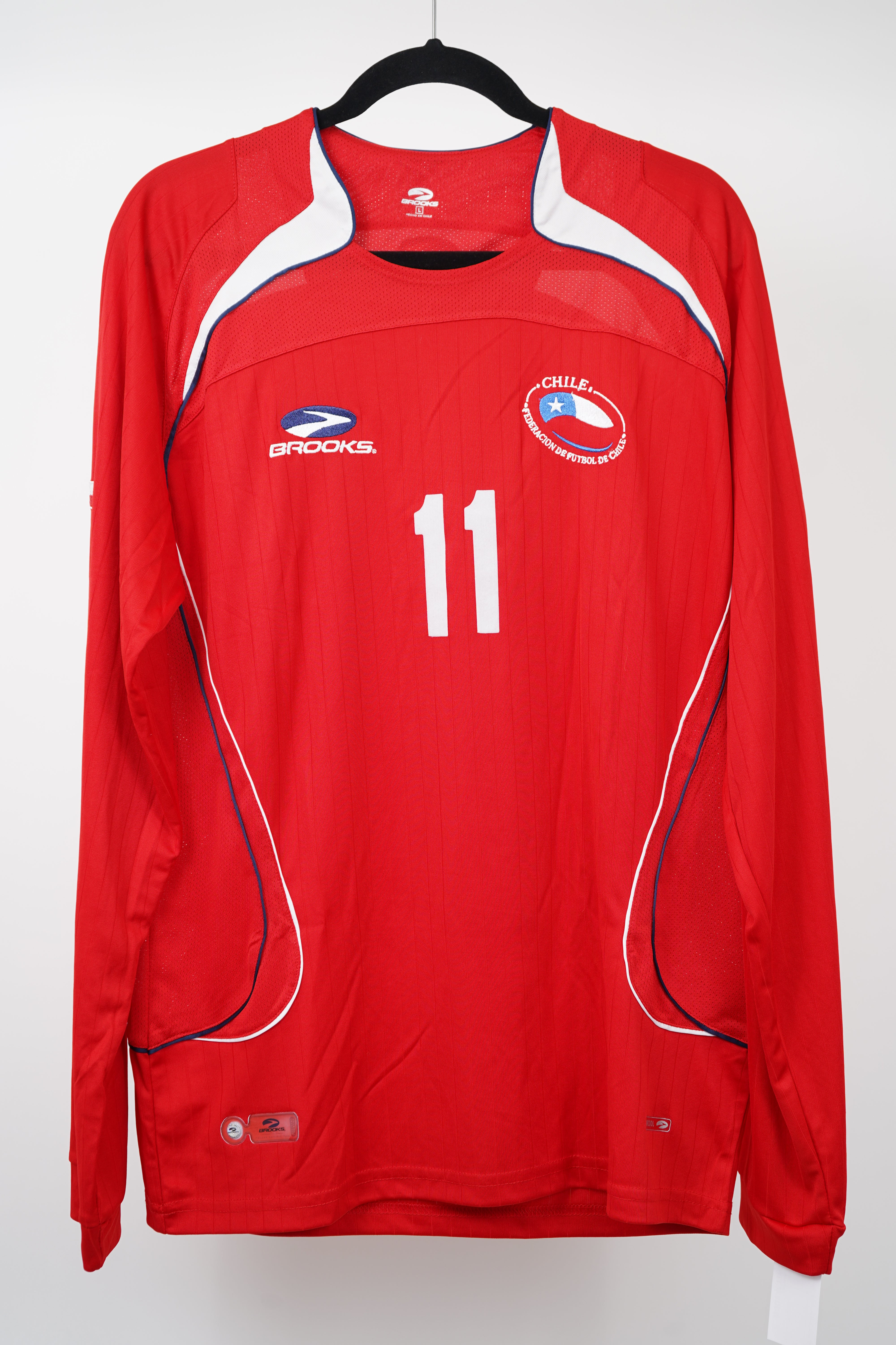 (Matchworn) Chile 2008 Mark Gonzalez #11 - Talla L