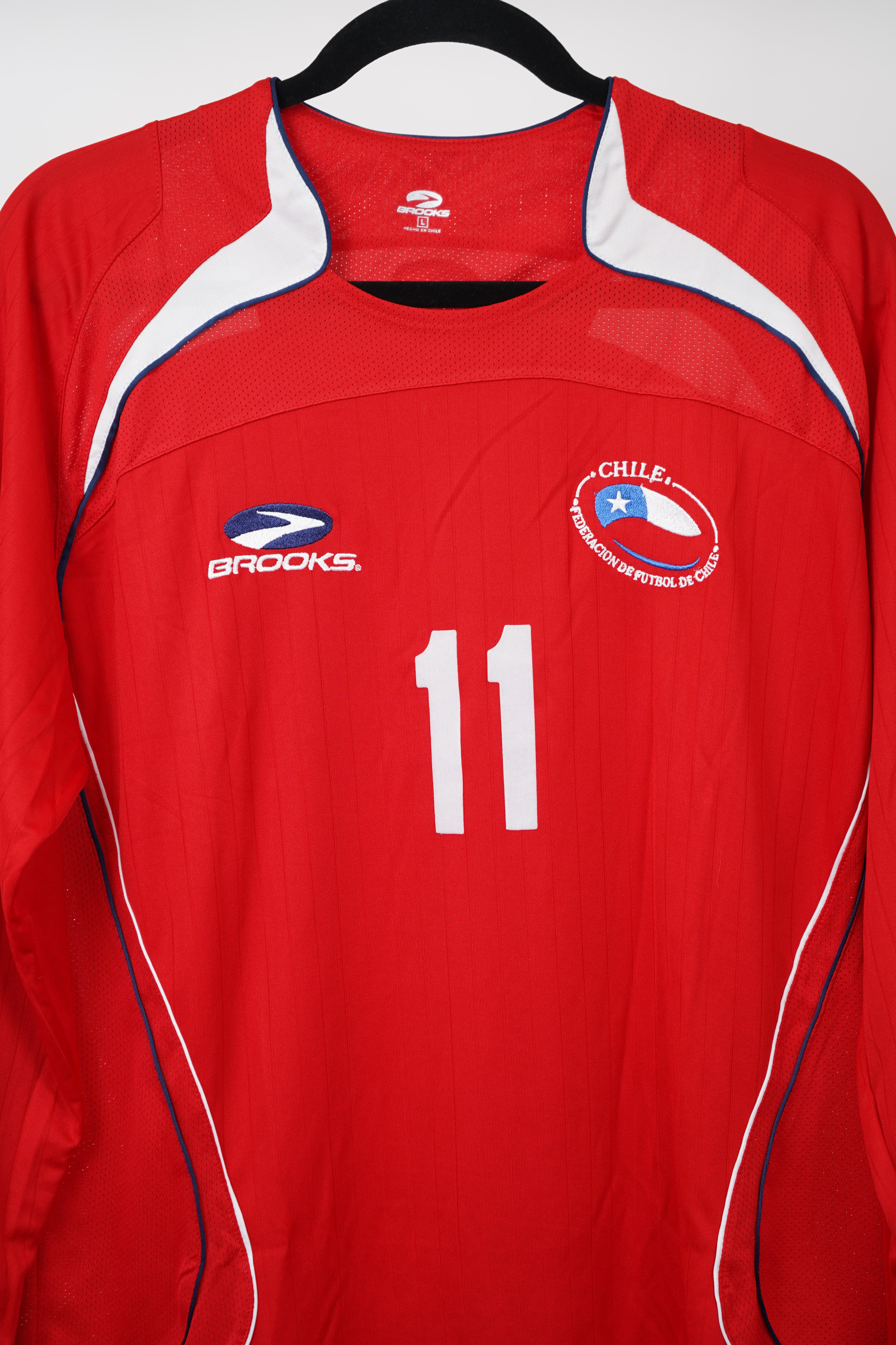 (Matchworn) Chile 2008 Mark Gonzalez #11 - Talla L