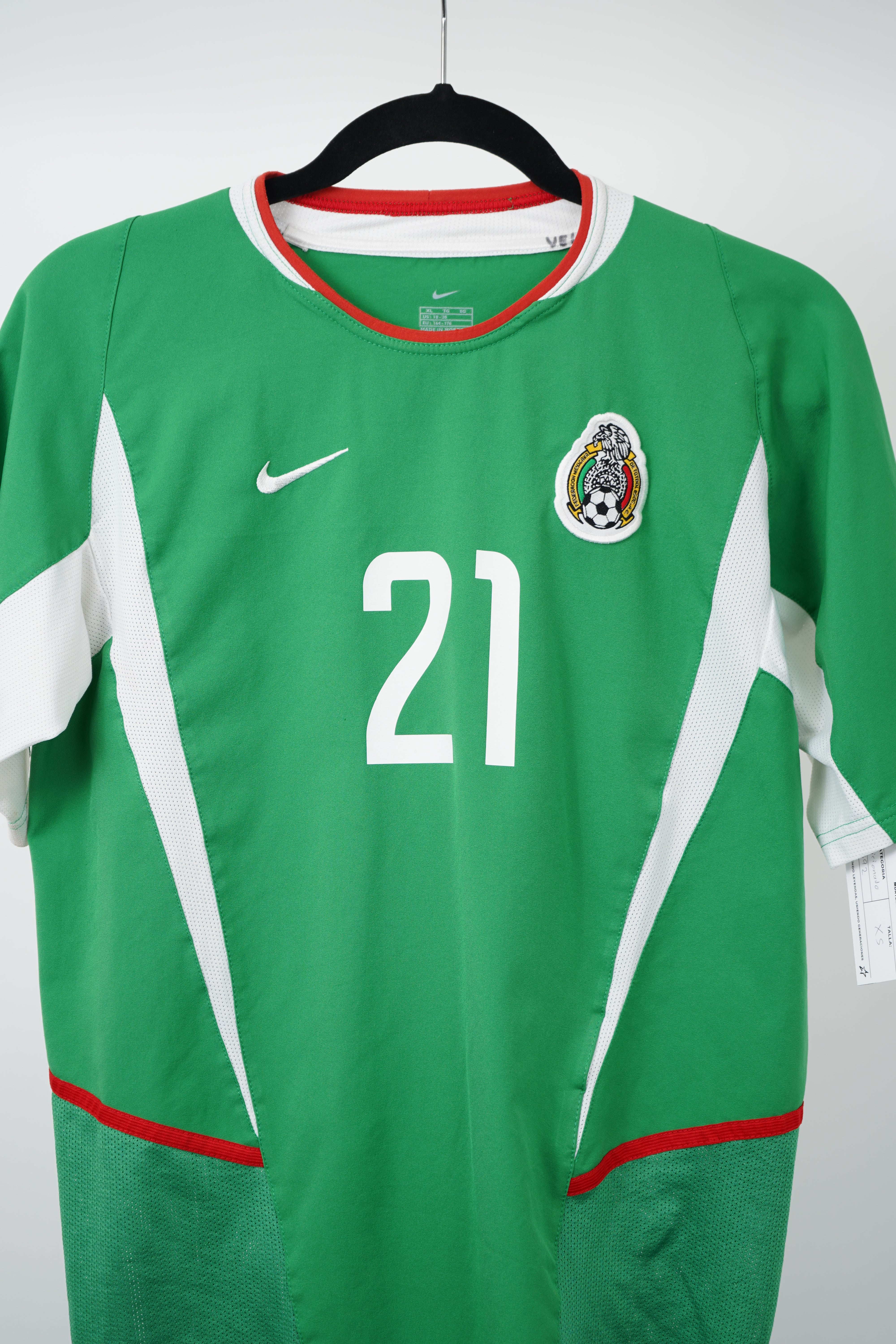 Mexico Local 2004 #21 J.Arellano - Talla XL (Niño)
