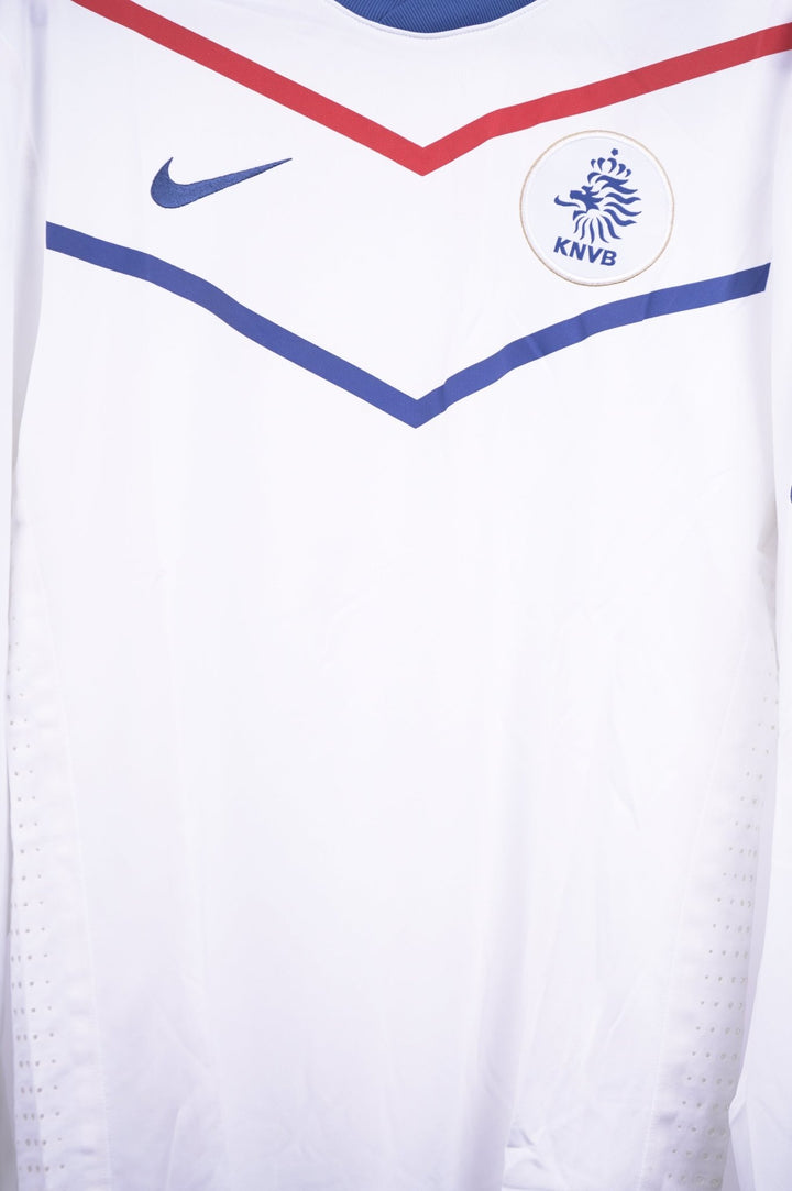 (Player Issued) Paises Bajos 2010 Visitante Manga Larga - The Football Room Mty